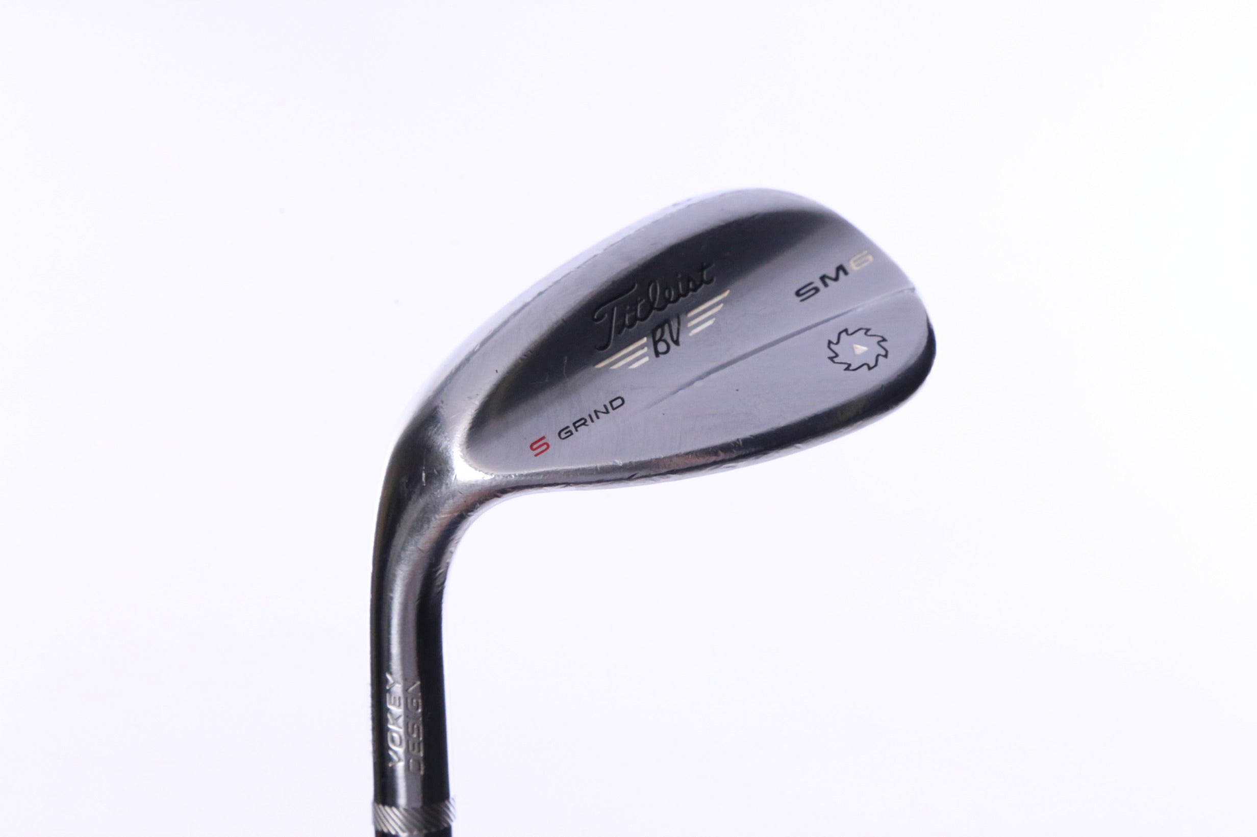 Used Titleist Vokey SM6 Tour Chrome Lob Wedge - Left-Handed - 60 Degrees - Wedge Flex-Next Round