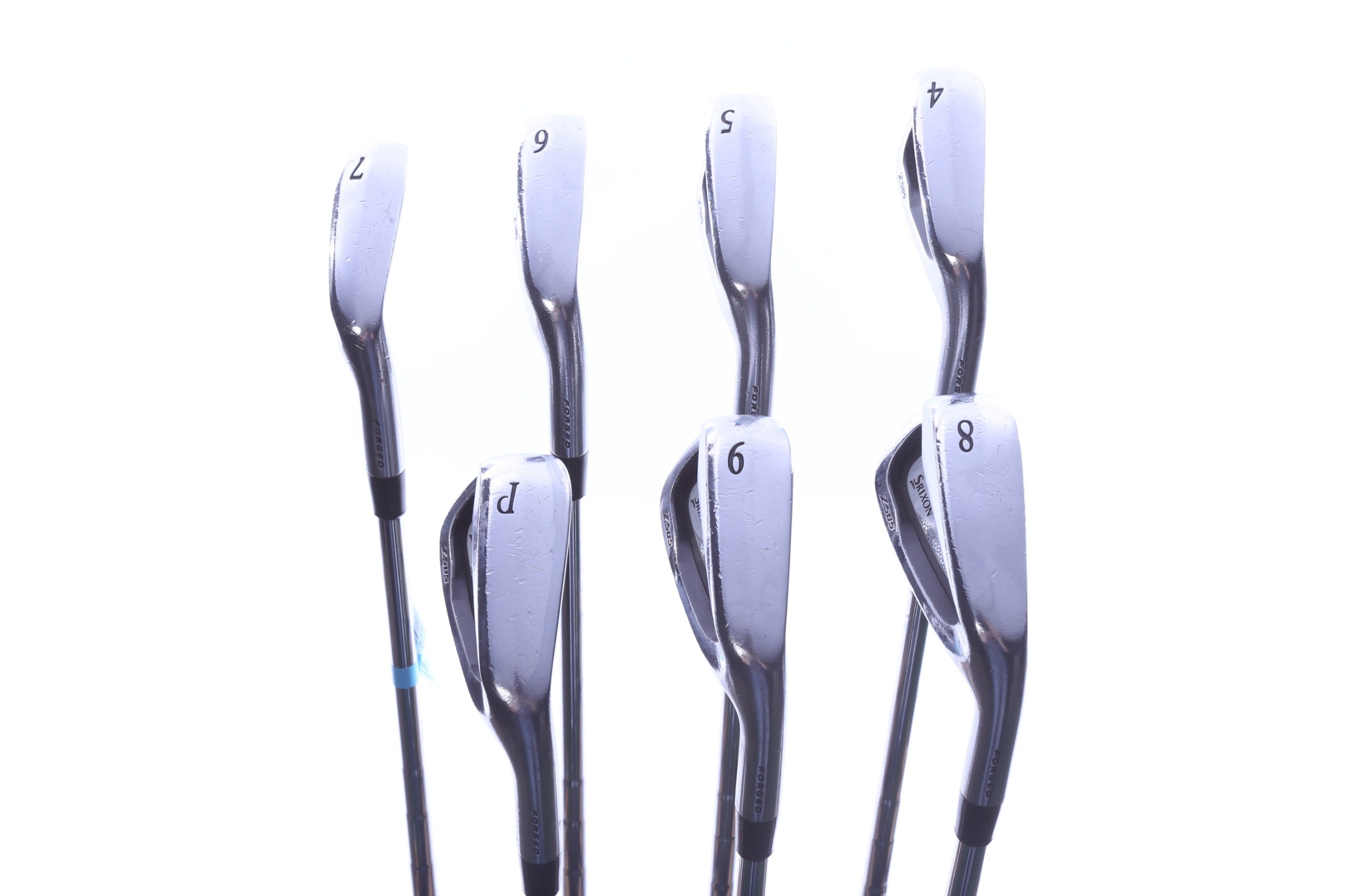 Used Srixon Z 585 Iron Set - Right-Handed - 4-PW - Stiff Flex-Next Round