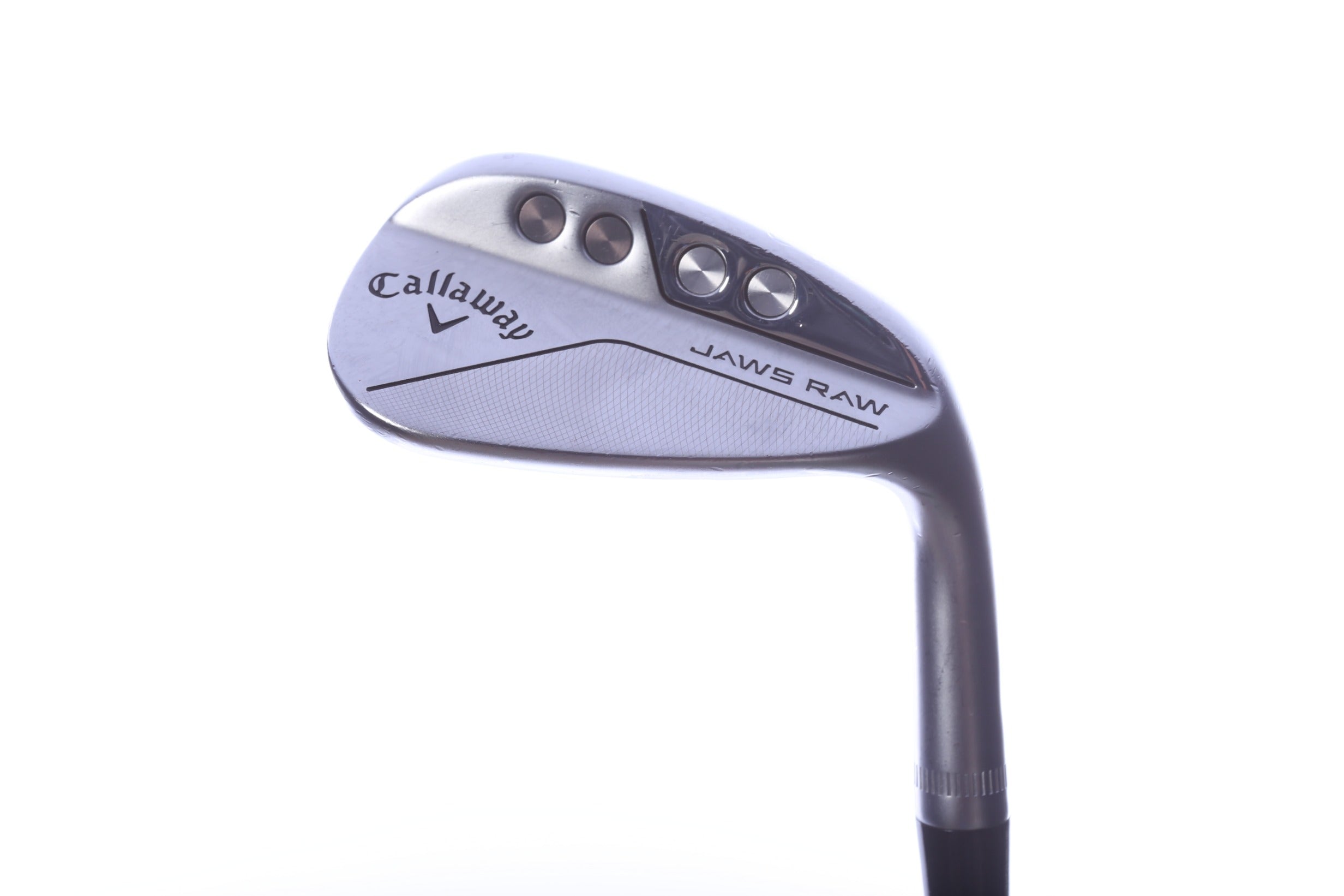 Used Callaway JAWS Raw Chrome Approach Wedge - Right-Handed - 48 Degrees - Stiff Flex