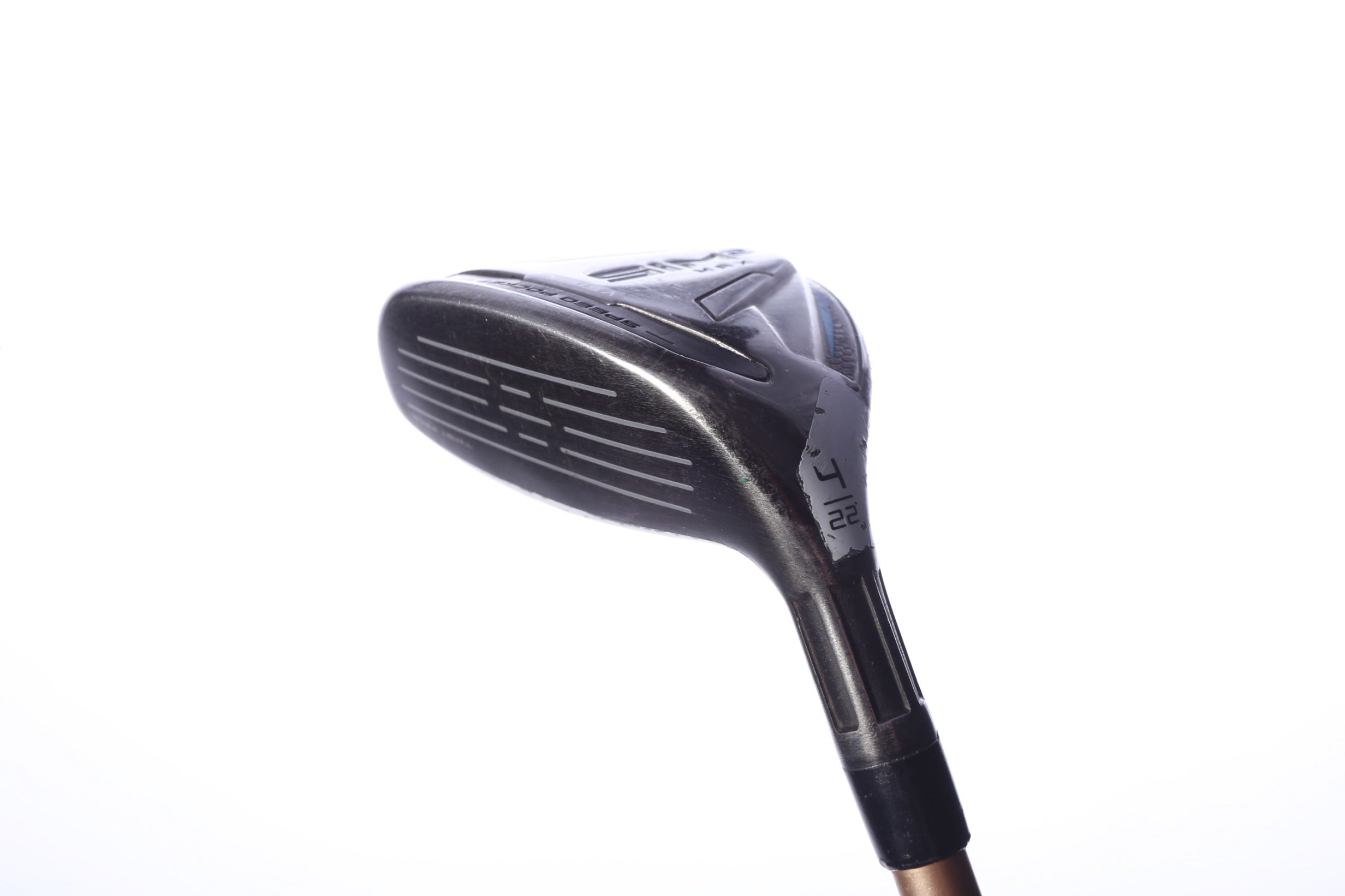 Used TaylorMade SIM2 MAX Rescue 4H Hybrid - Left-Handed - 22 Degrees - Stiff Flex-Next Round