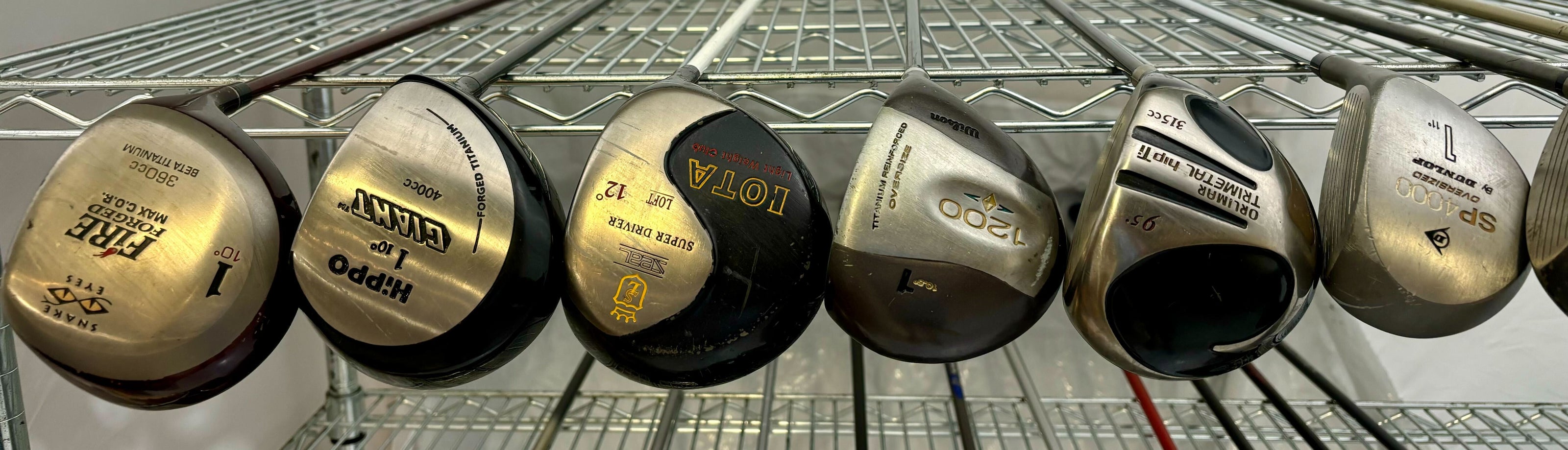 Wholesale Lot of 20 Golf Clubs - Assorted Drivers-Next Round
