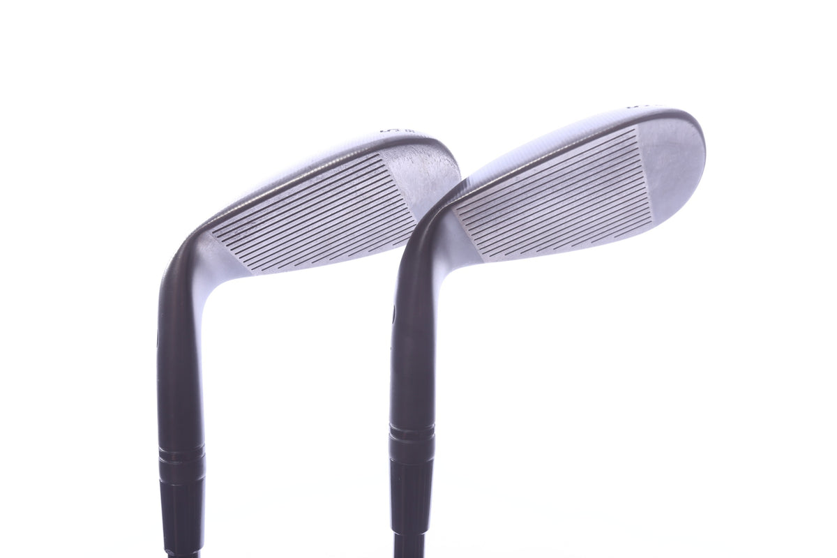 Used TaylorMade Milled Grind 3 Black Wedge Set - Right-Handed - 52*, 56* - Regular Flex-Next Round