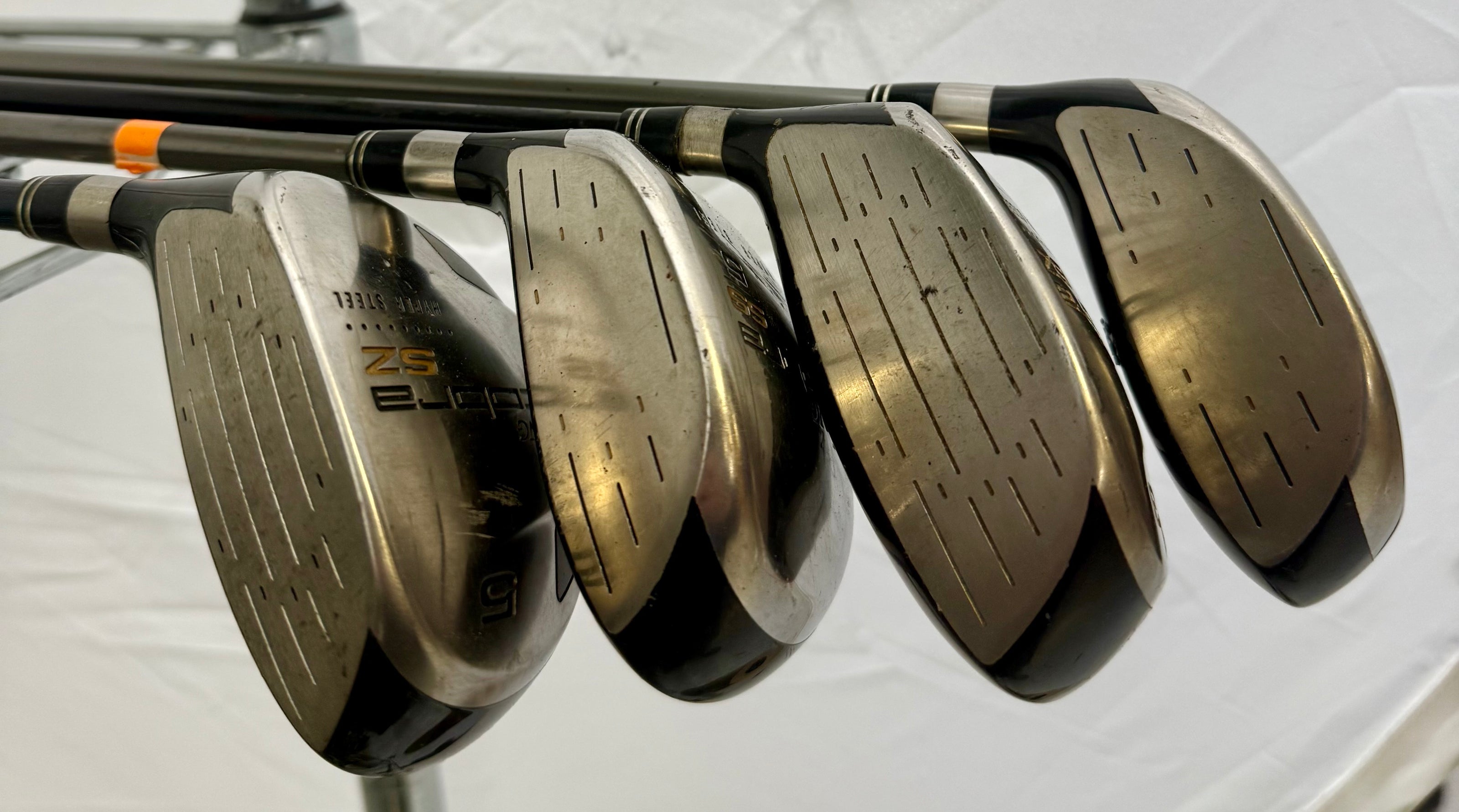 Wholesale Lot of 30 Golf Clubs - Cobra Woods & TaylorMade Drivers-Next Round