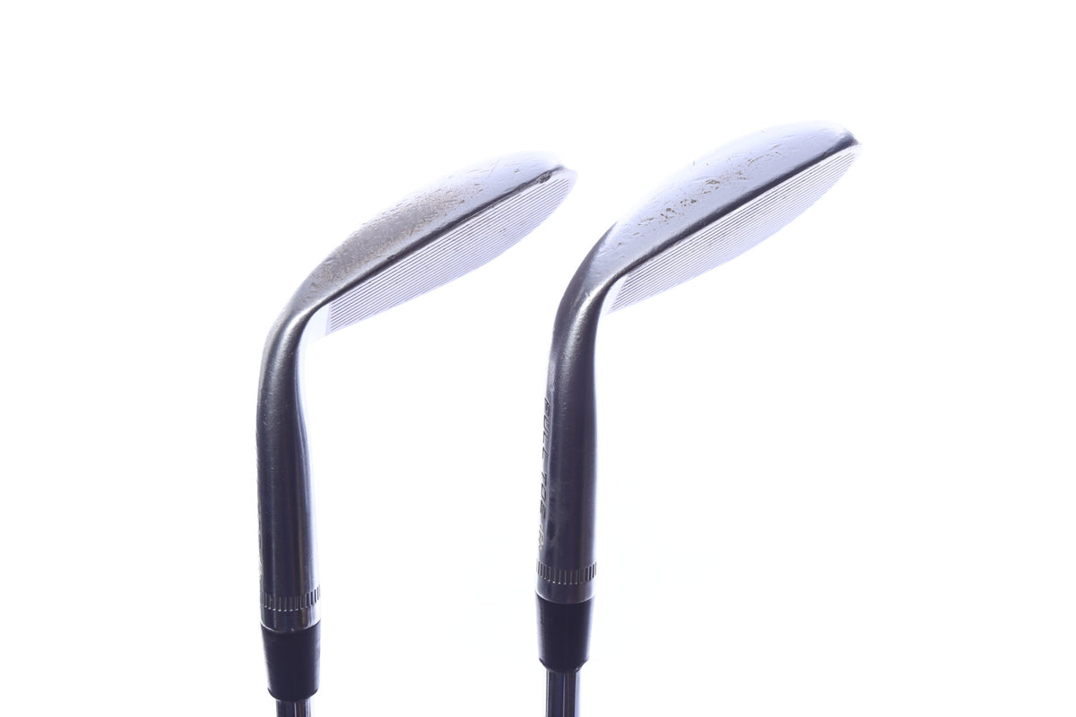Used Callaway JAWS Full Toe Chrome Wedge Set - Right-Handed - 56*, 60* - Wedge Flex