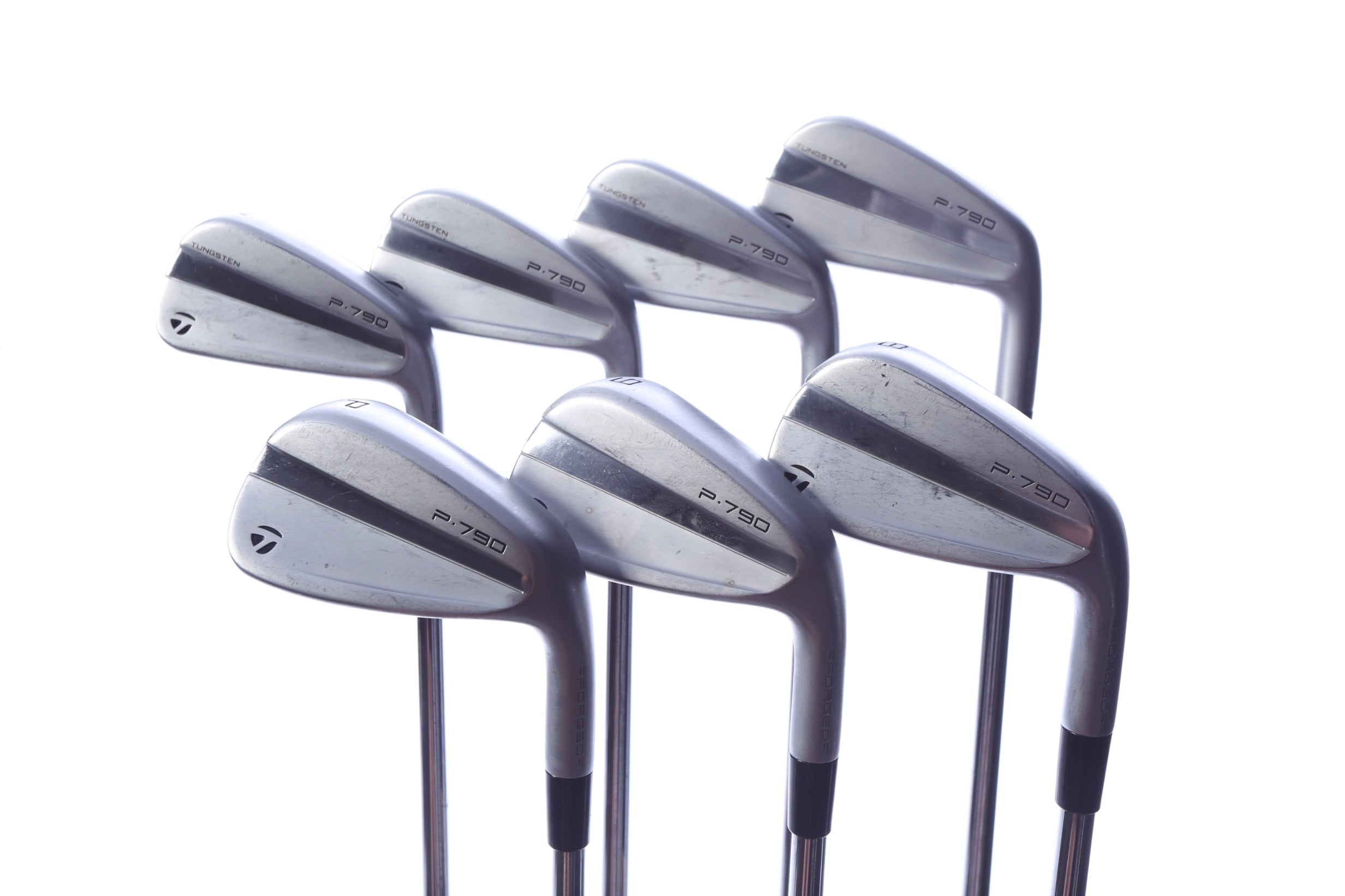 Used TaylorMade 2023 P790 Iron Set - Right-Handed - 4-PW - Stiff Flex