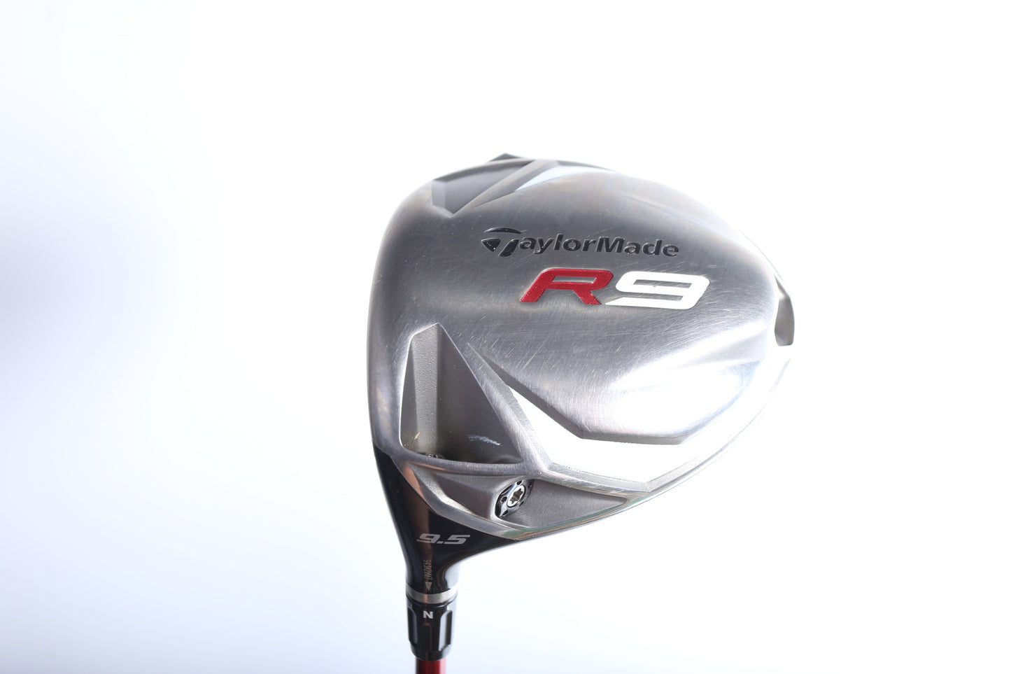 Used TaylorMade R9 Driver - 9.5 Degrees - Stiff Flex Fujikura Motore F1 - Left-Handed-Next Round
