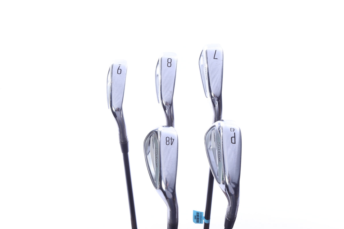Used Titleist 2023 T350 Iron Set - Right-Handed - 7-PW, AW - Stiff Flex