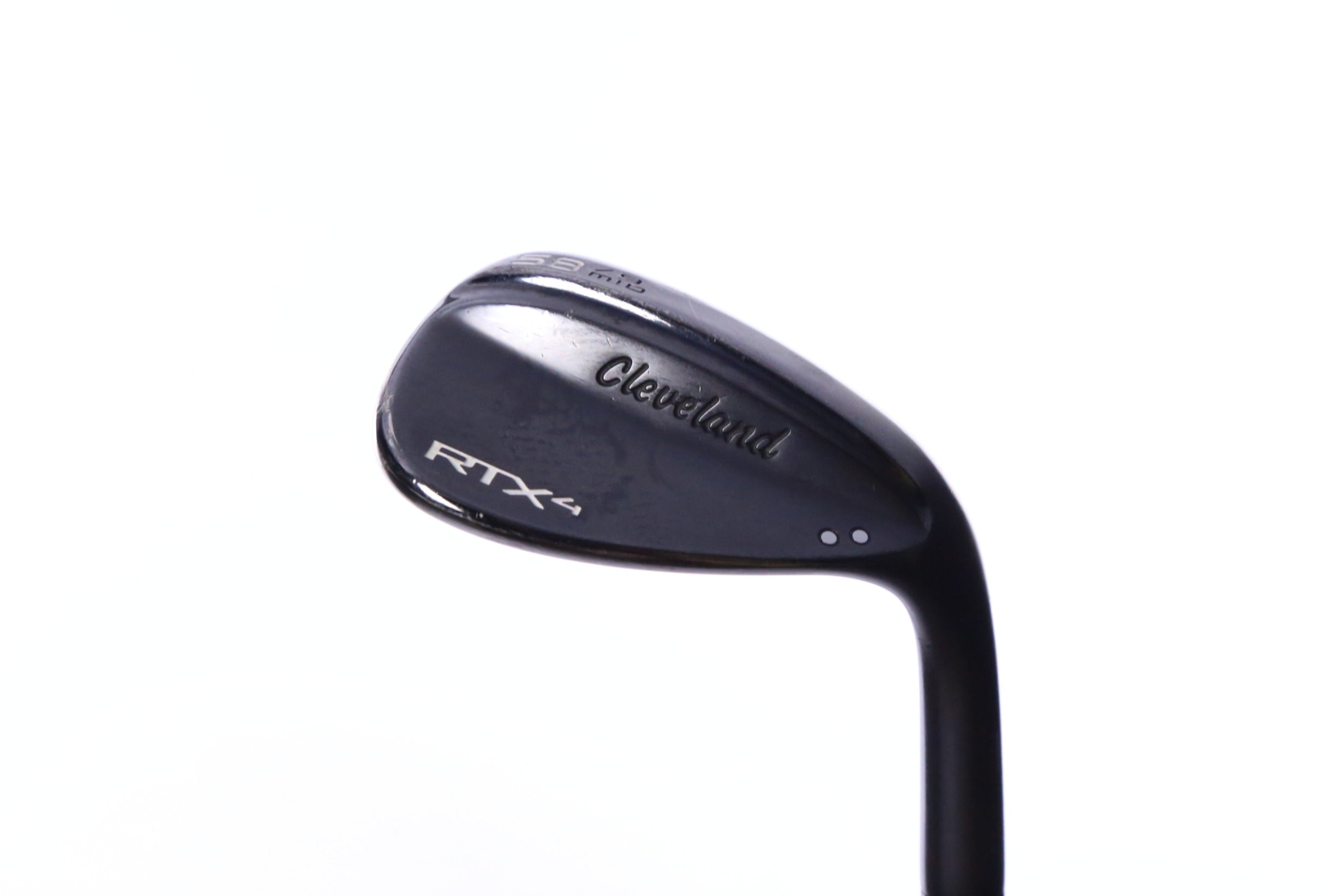 Used Cleveland RTX-4 Black Satin Lob Wedge - Right-Handed - 58 Degrees - Stiff Flex-Next Round