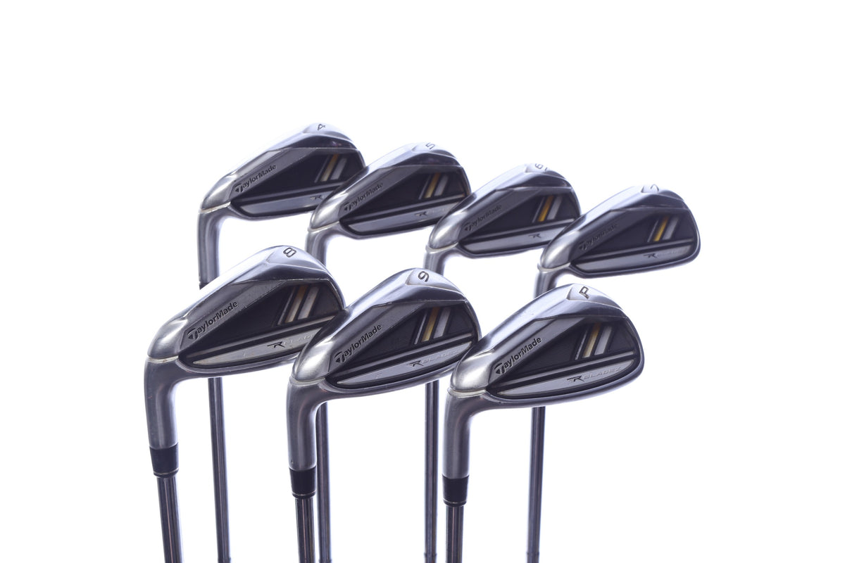 Used TaylorMade RocketBladez Iron Set - Left-Handed - 4-PW - Stiff Flex