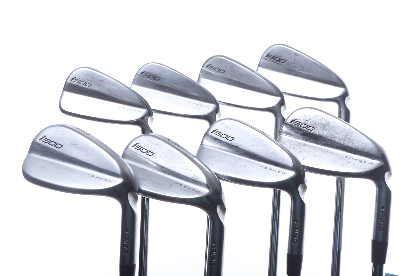 Used Ping i500 Iron Set - Right-Handed - 4-PW, UW - Extra Stiff Flex- Black Dot-Next Round