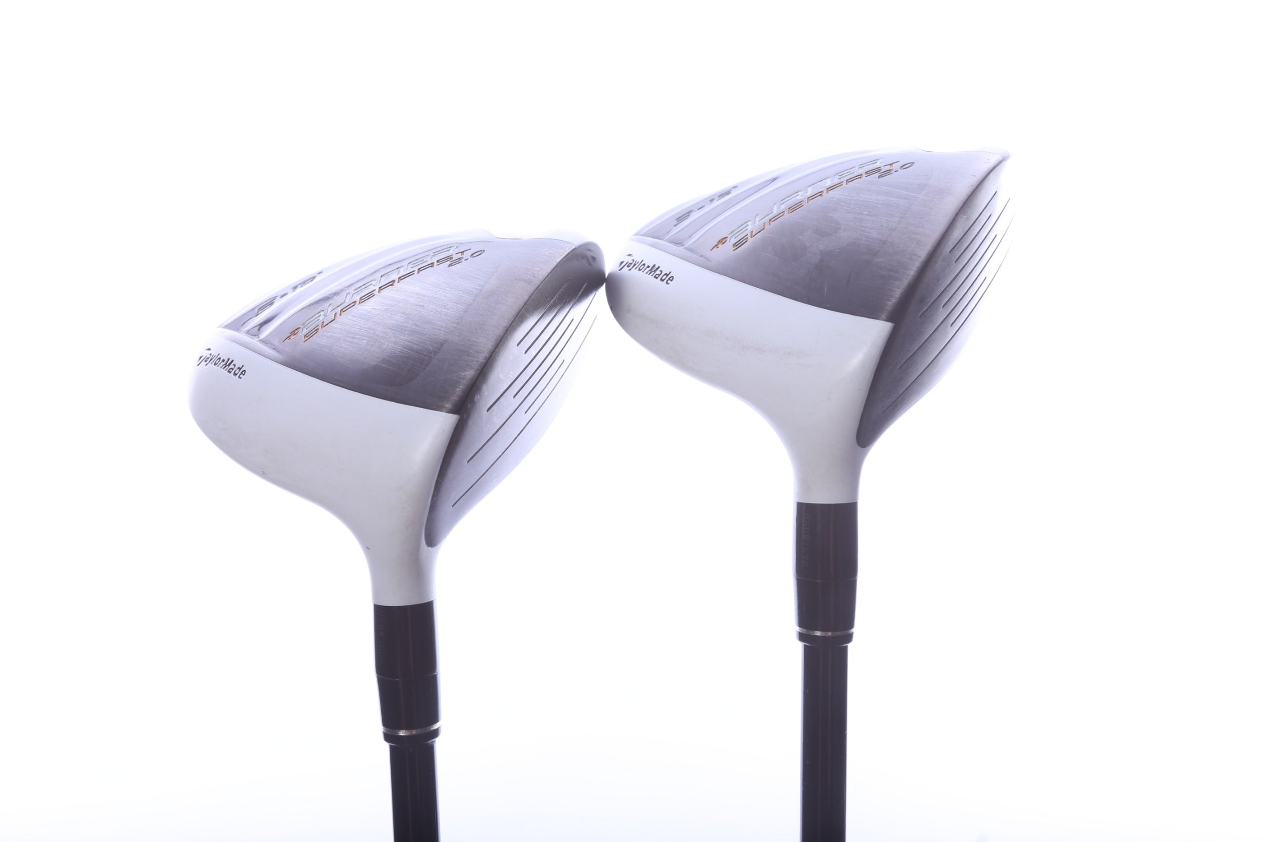 Used TaylorMade Burner SuperFast 2.0 Wood Set - Right-Handed - 3W, 5W - Regular Flex