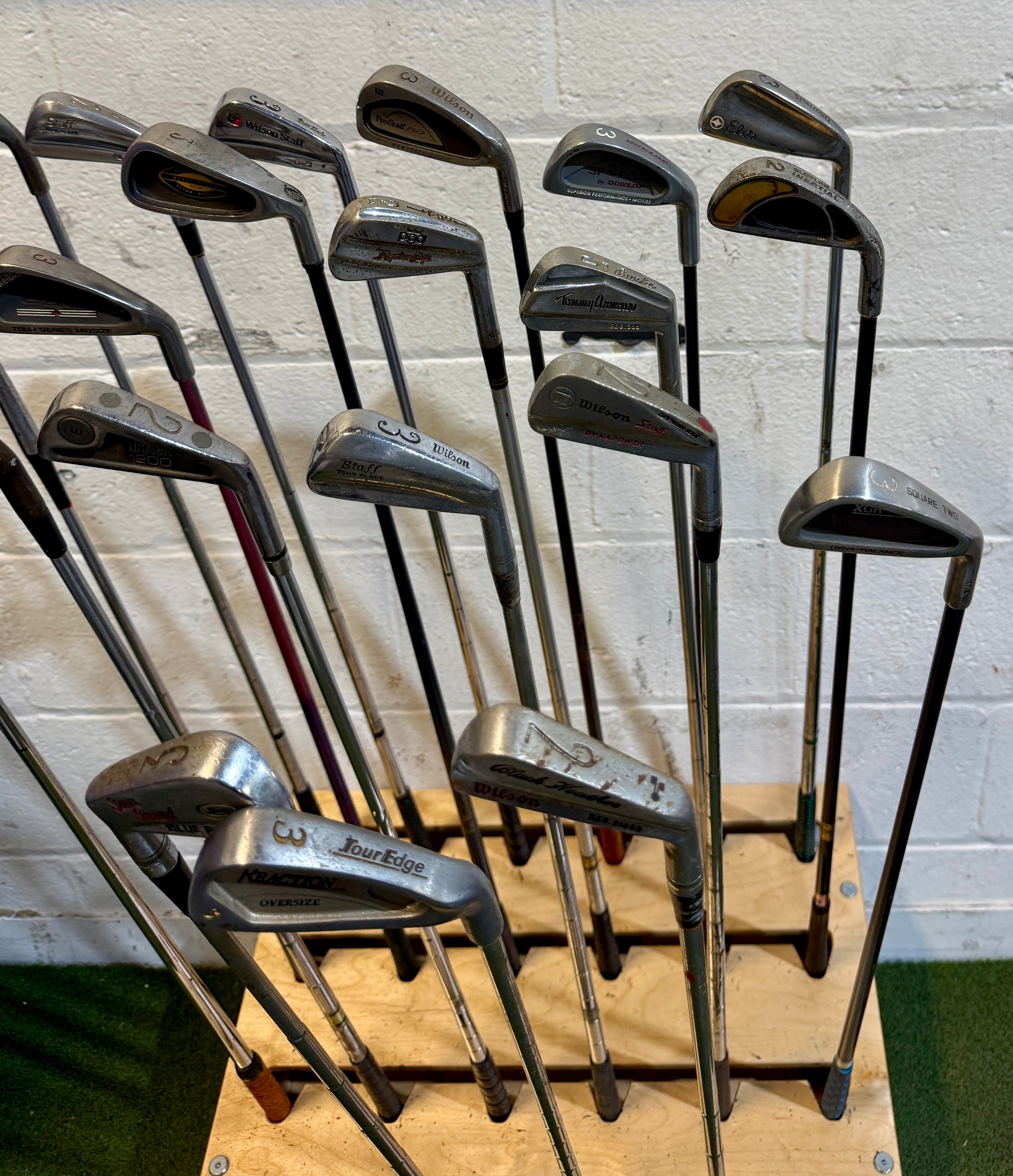 Wholesale Lot of 45 Golf Clubs - Assorted Single Irons-Next Round