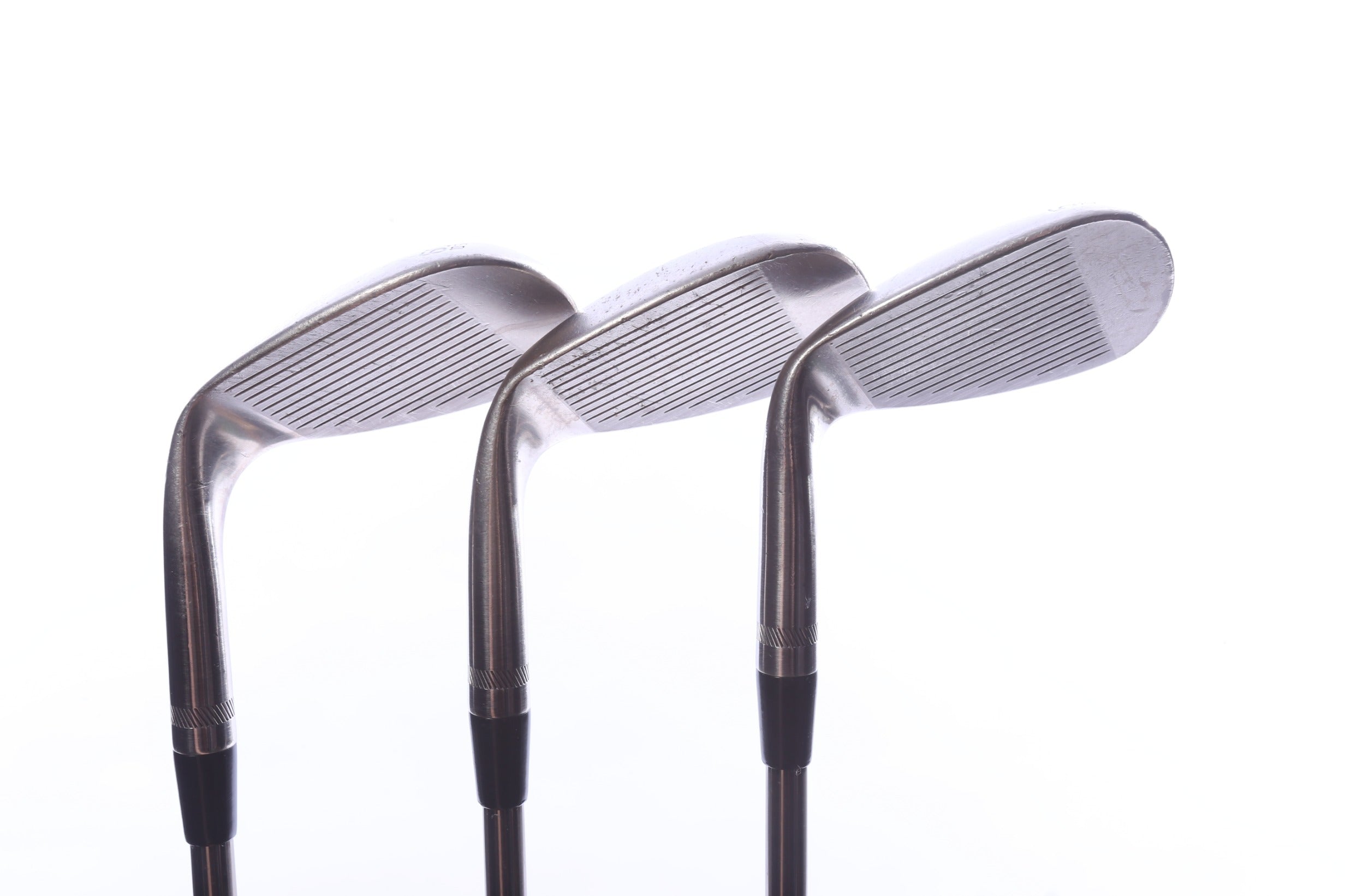 Used Titleist Vokey SM8 Brushed Steel Wedge Set - Right-Handed - 52*, 56*, 60* - Regular Flex-Next Round
