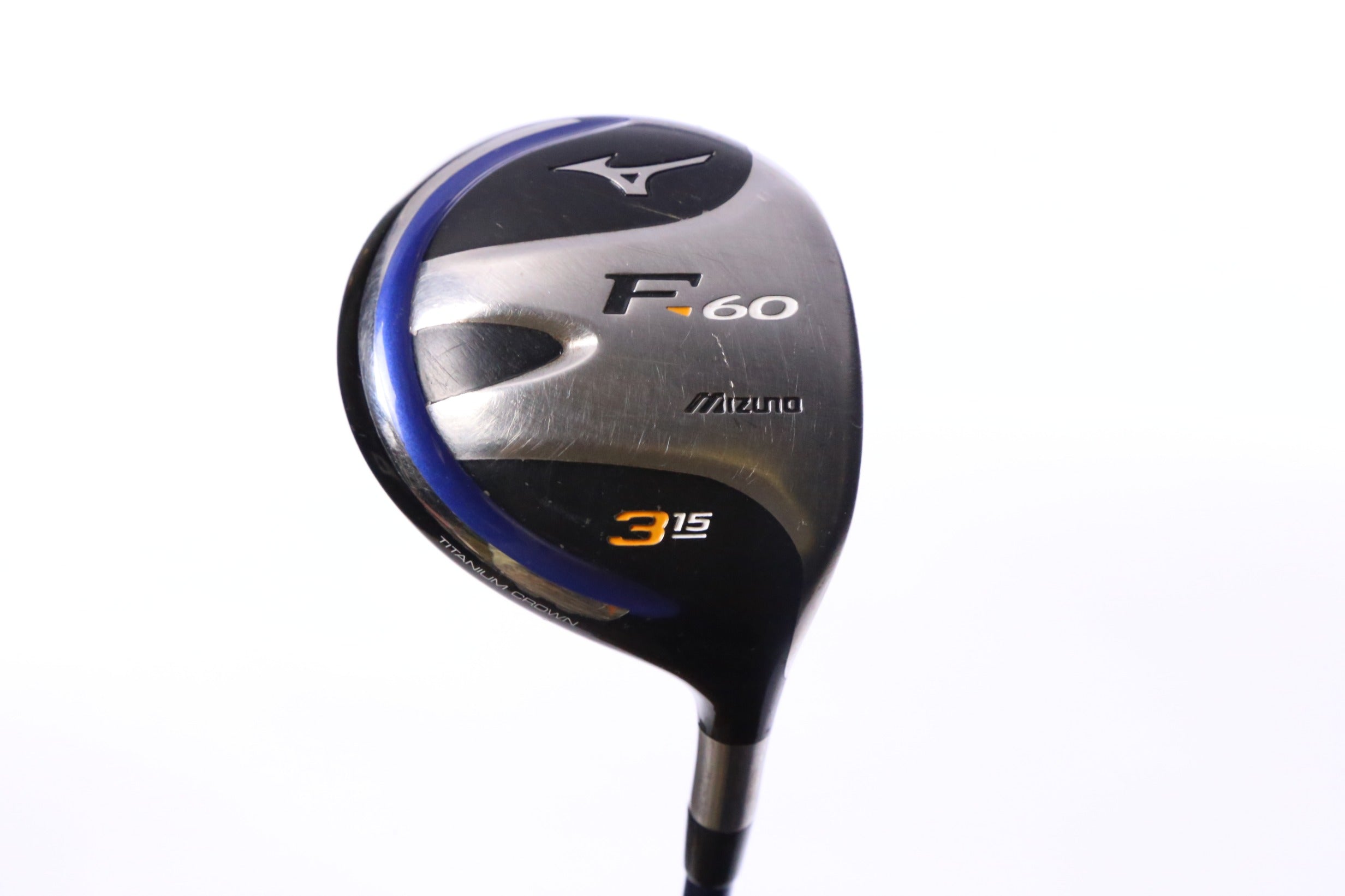 Used Mizuno F-60 3-Wood - Right-Handed - 15 Degrees - Stiff Flex-Next Round