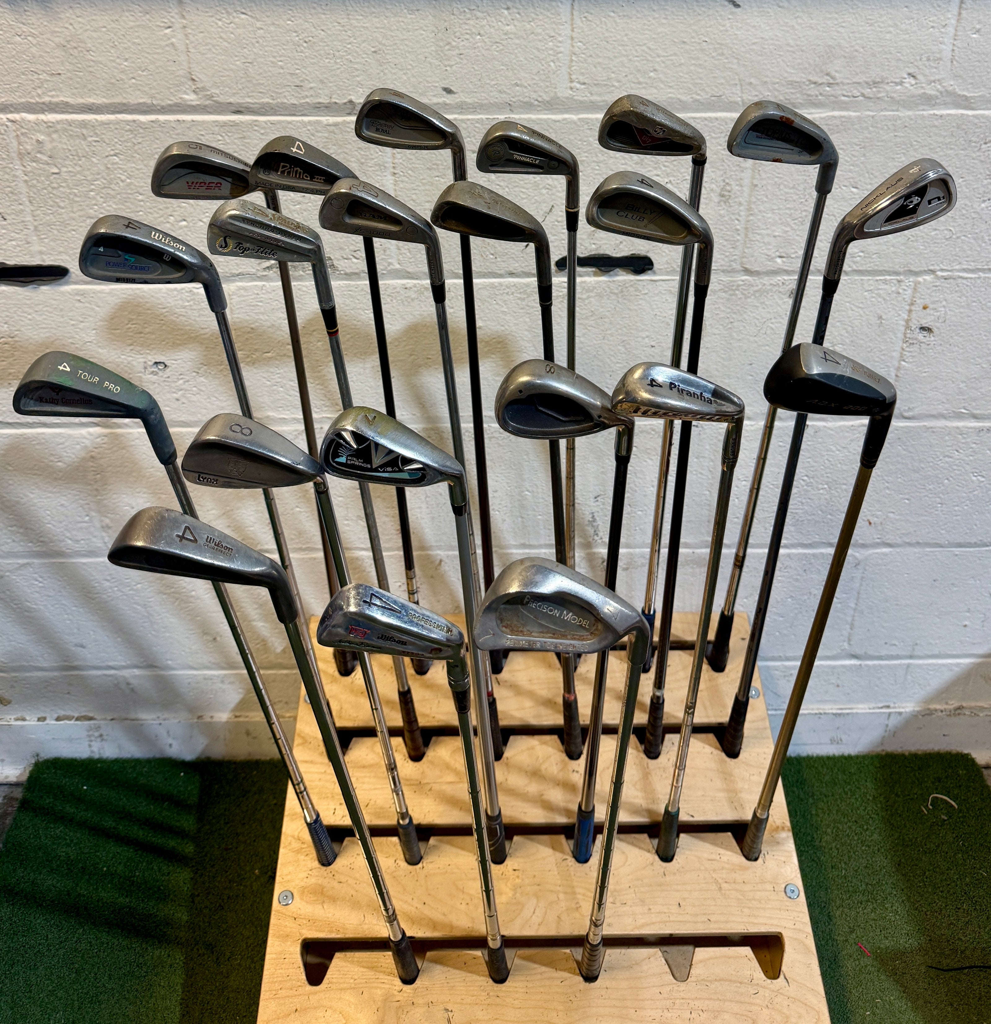 Wholesale Lot of 45 Golf Clubs - Assorted Single Irons-Next Round