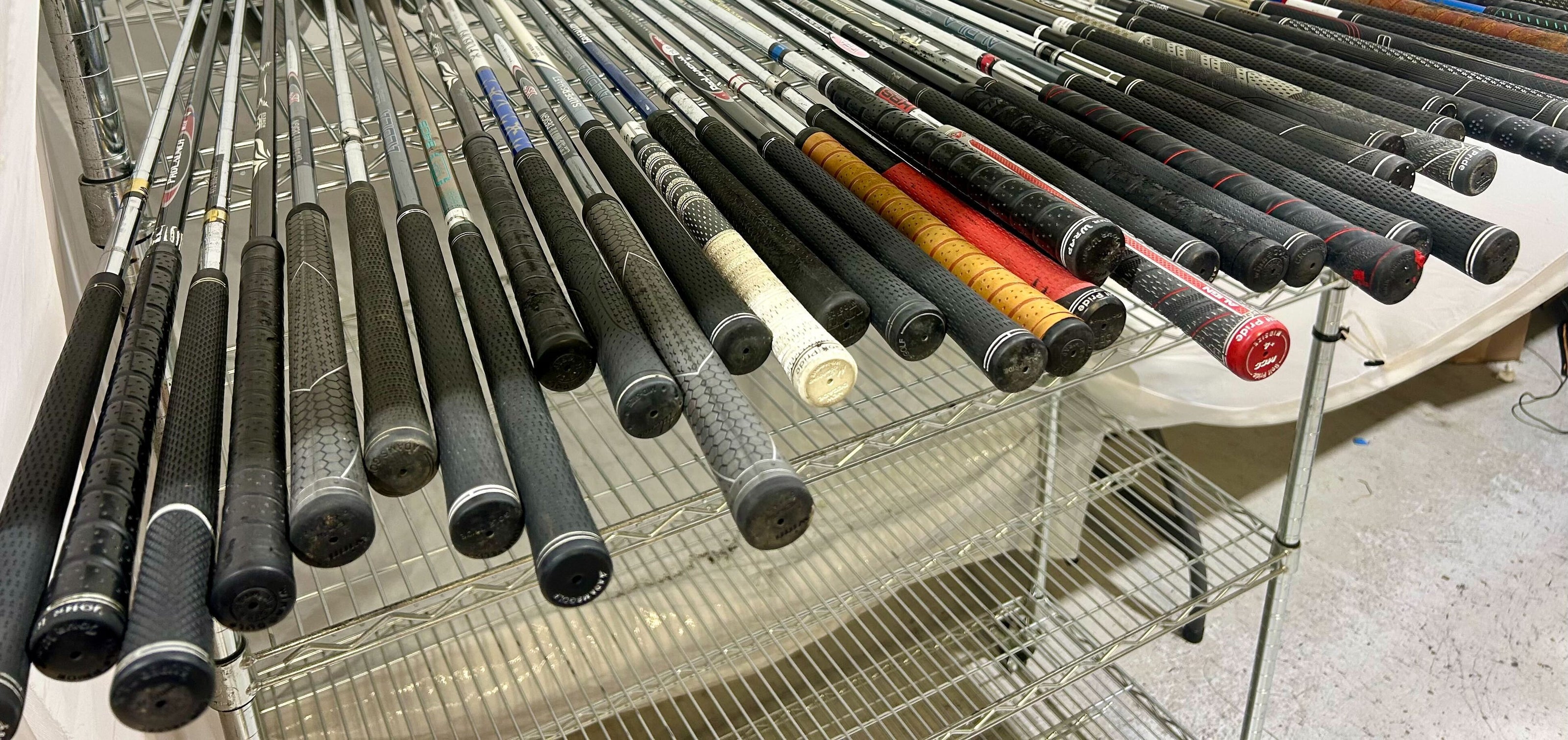 Wholesale Lot of 50 Golf Clubs - Right and Left handed - Adams Irons and Wedges-Next Round