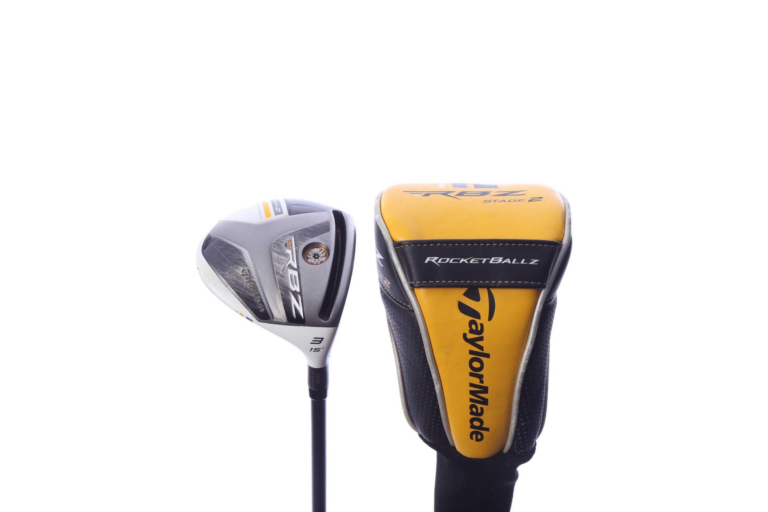 Used TaylorMade RocketBallz Stage 2 3-Wood - Right-Handed - 15 Degrees - Stiff Flex