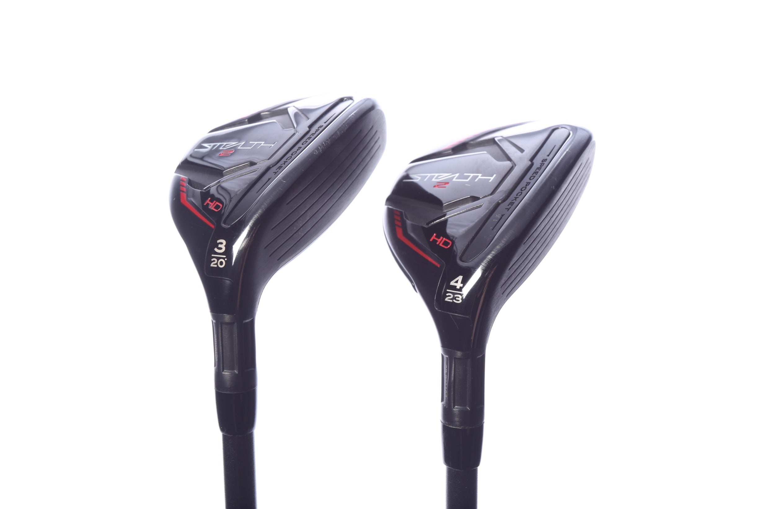 Used TaylorMade STEALTH 2 HD Rescue Hybrid Set - Right-Handed - 3H, 4H - Seniors Flex
