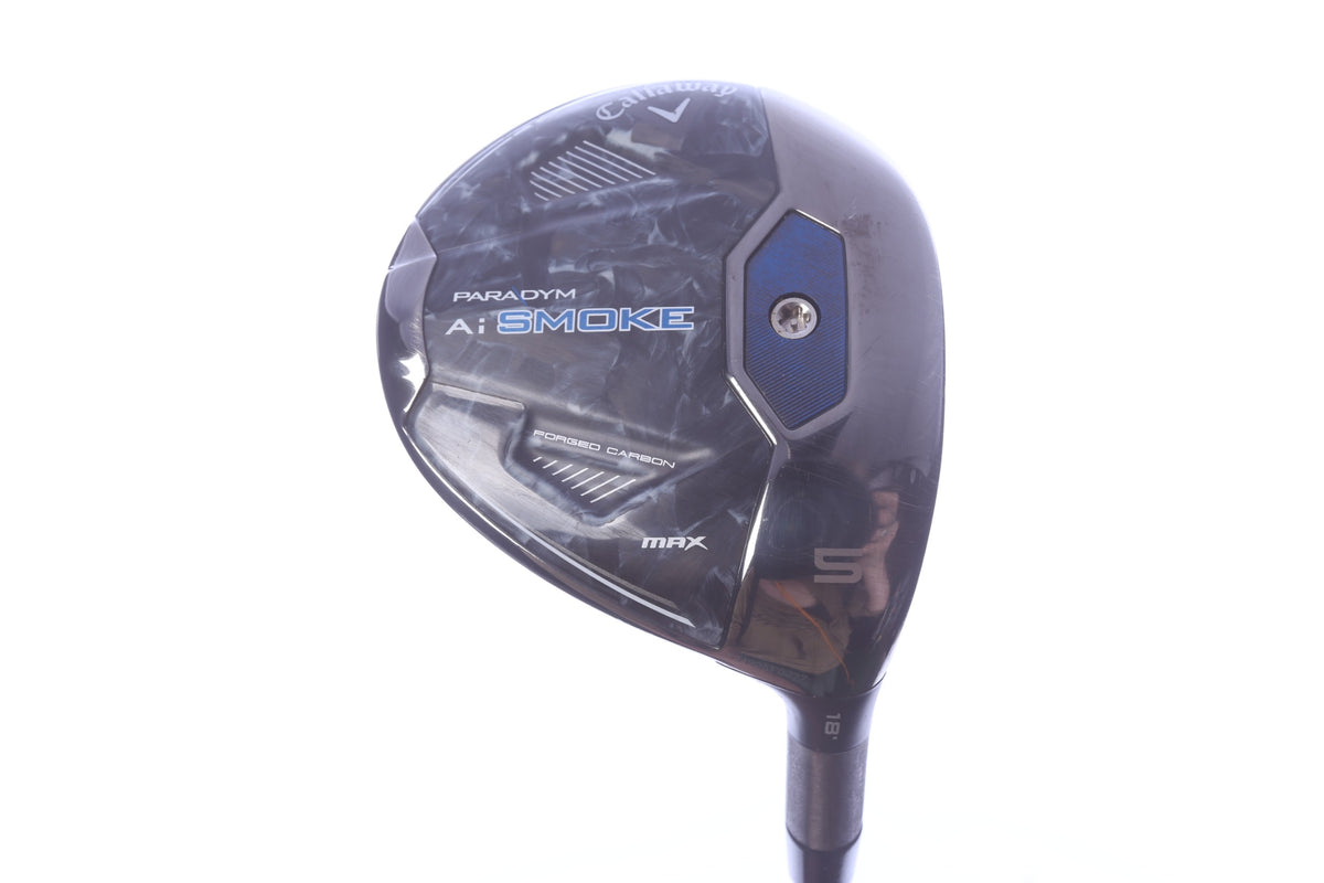 Used Callaway Paradym Ai Smoke MAX 5-Wood - Right-Handed - 18 Degrees - Ladies Flex