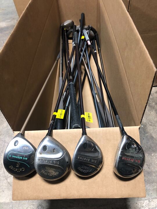Wholesale Lot of 25 Callaway Big Bertha and Warbird Fairway Woods-Next Round