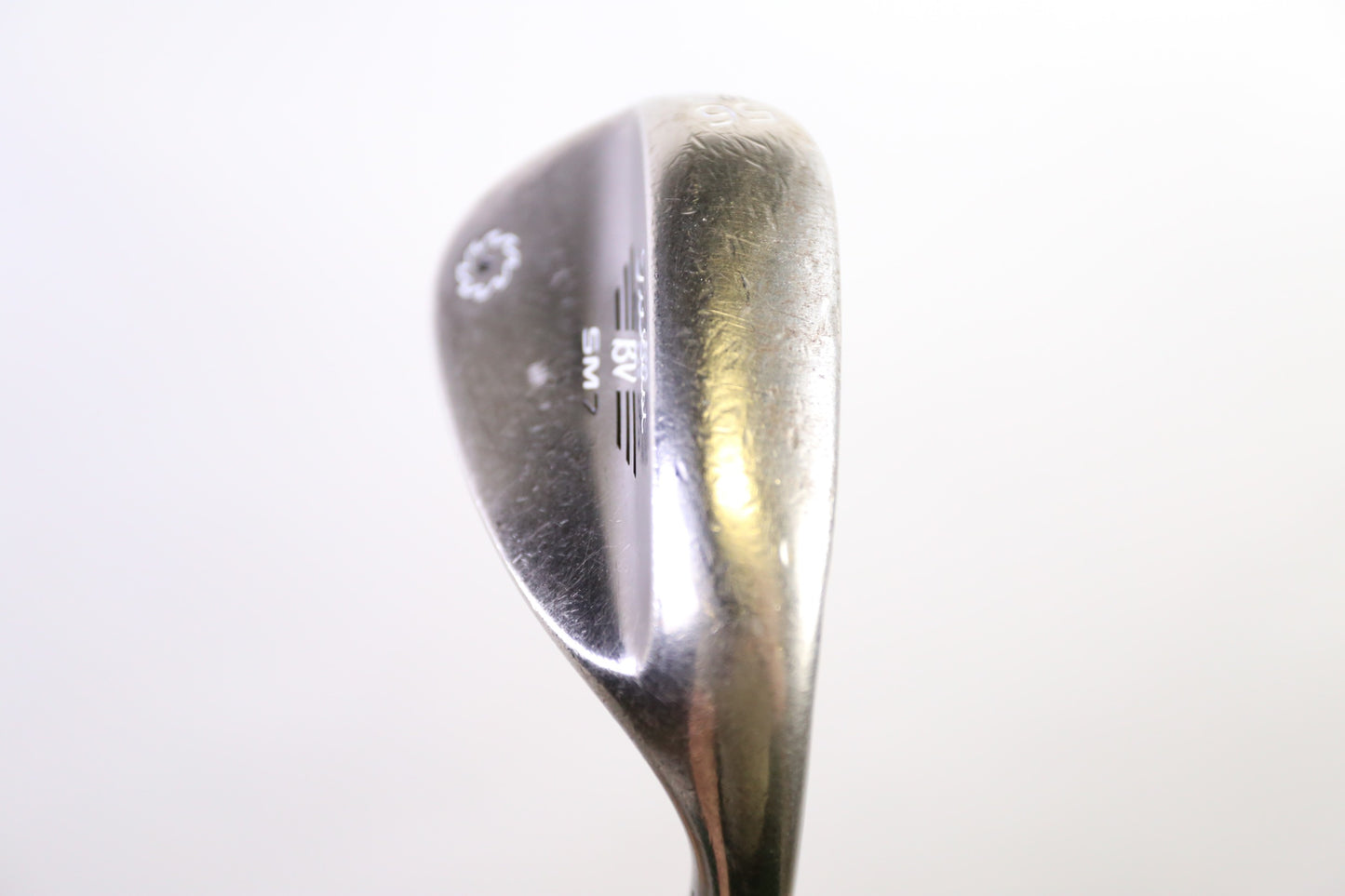 Used Titleist Vokey SM7 Brushed Steel S Grind Sand Wedge - Right-Handed - 56 Degrees - Stiff Flex-Next Round