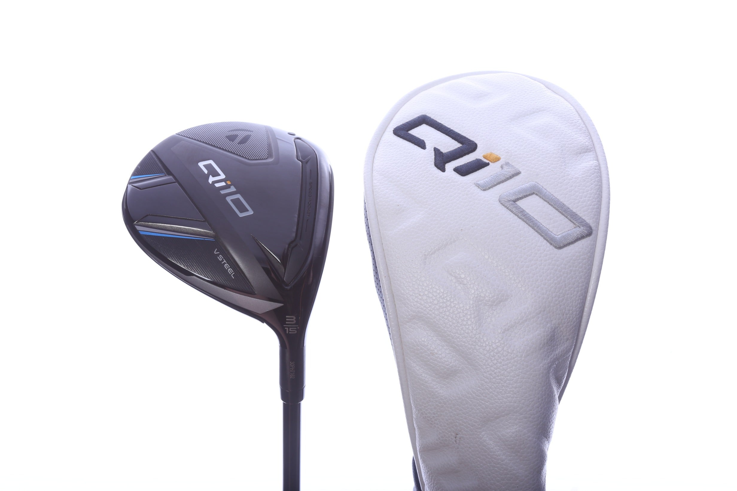 Used TaylorMade Qi10 3-Wood - Right-Handed - 15 Degrees - Stiff Flex