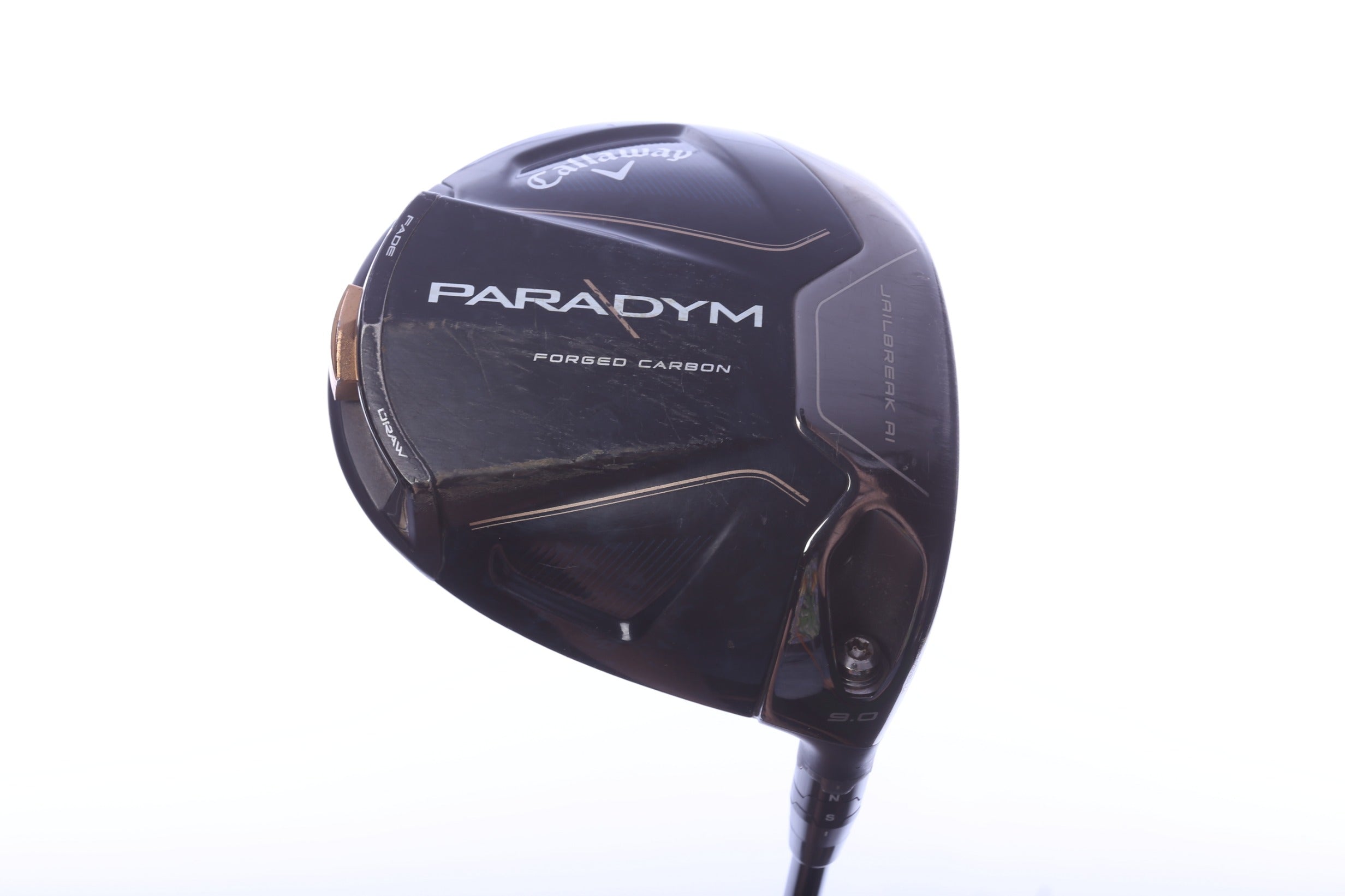 Used Callaway Paradym Driver - 9 Degrees - Stiff Flex Project X HZRDUS Smoke Red RDX - Right-Handed