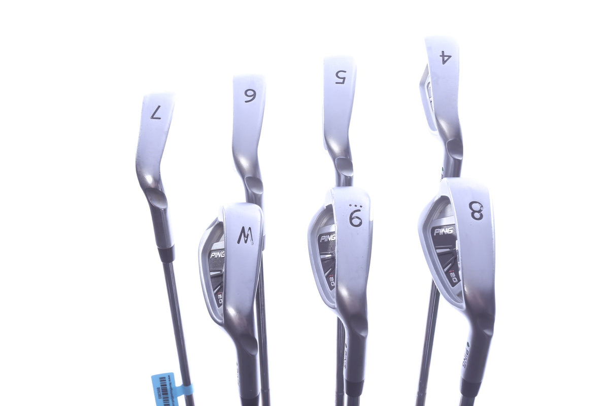 Used Ping i20 Iron Set - Right-Handed - 4-PW - Stiff Flex
