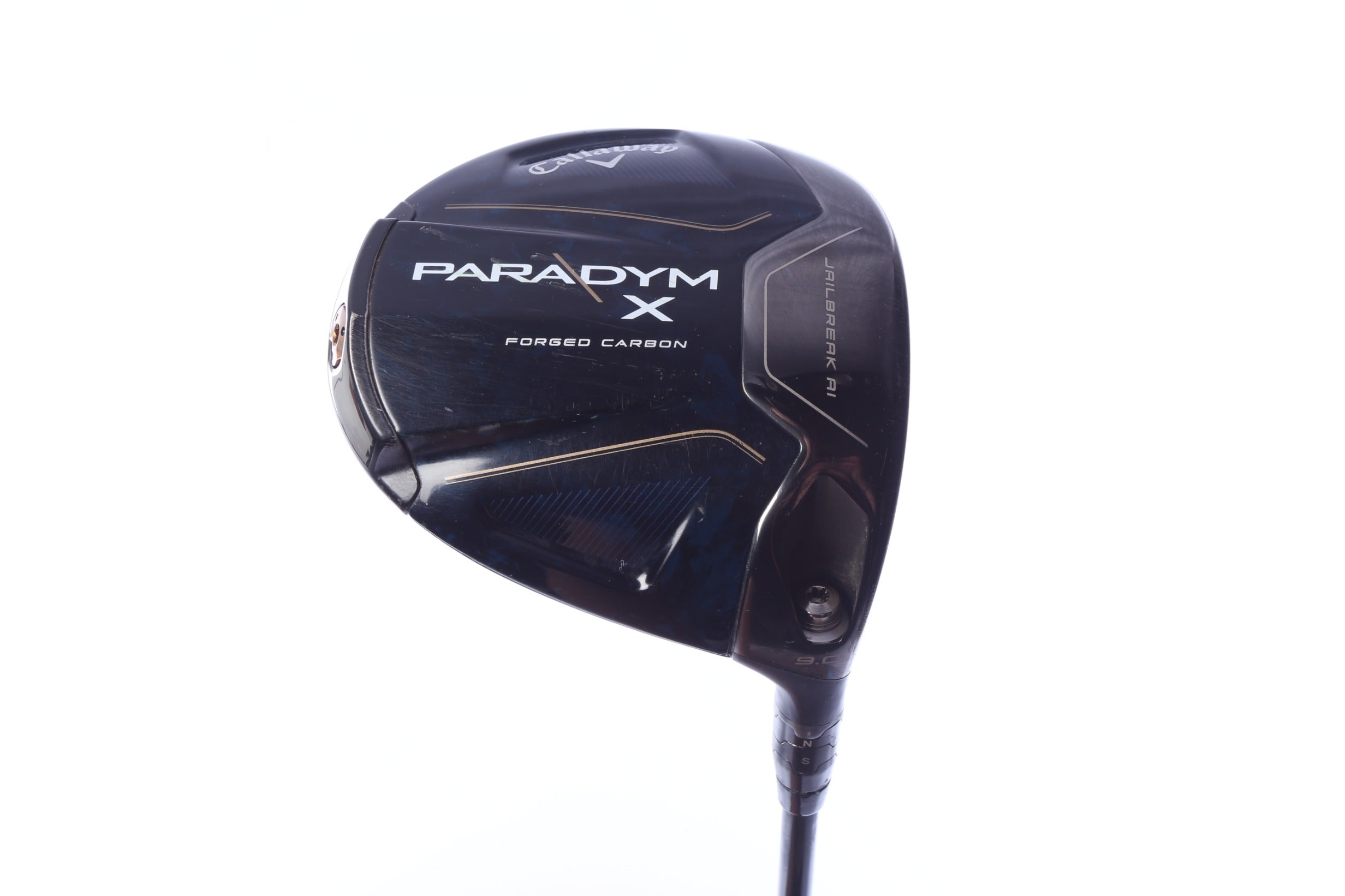 Used Callaway Paradym X Driver - 9 Degrees - Stiff Flex Project X HZRDUS RDX Smoke - Right-Handed