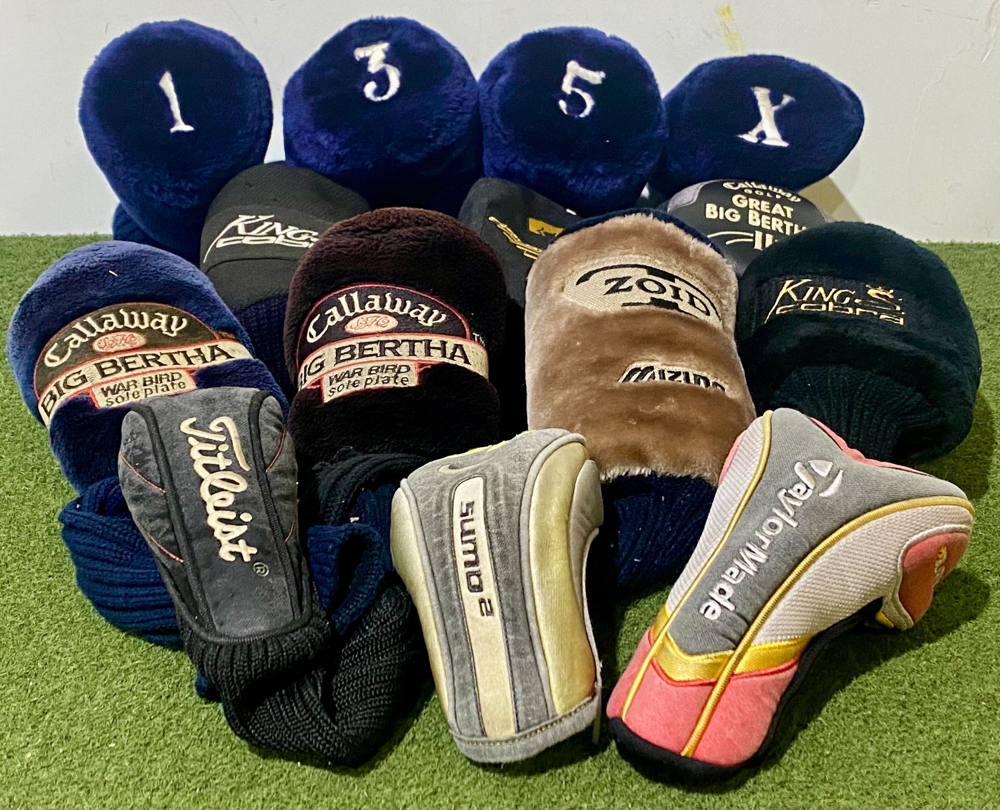 Wholesale Lot of 40 Golf Headcovers-Next Round