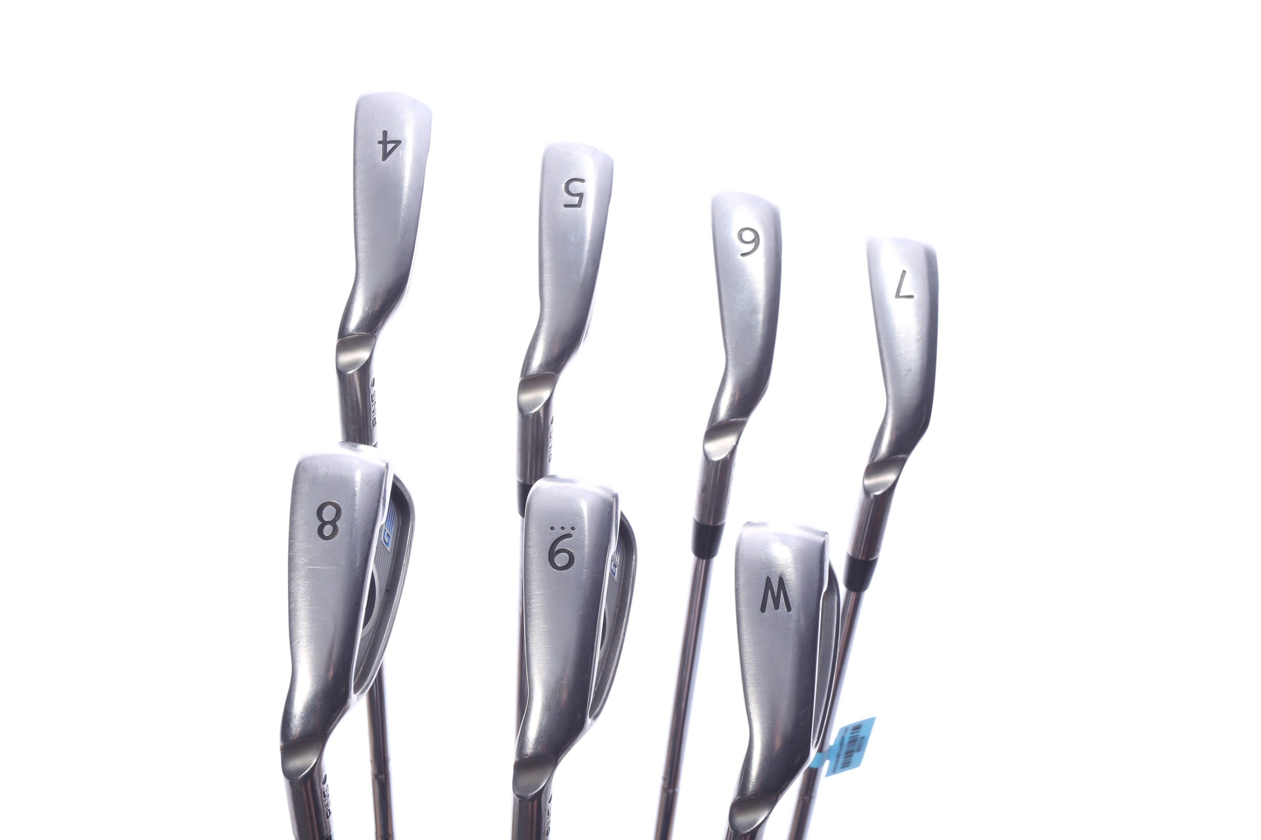 Used Ping G Iron Set - Left-Handed - 4-PW - Extra Stiff Flex-Next Round