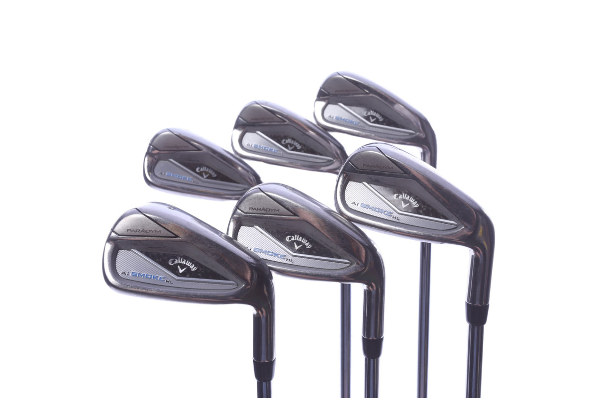 Used Callaway Paradym Ai Smoke HL Iron Set - Right-Handed - 5-PW - Regular Flex-Next Round