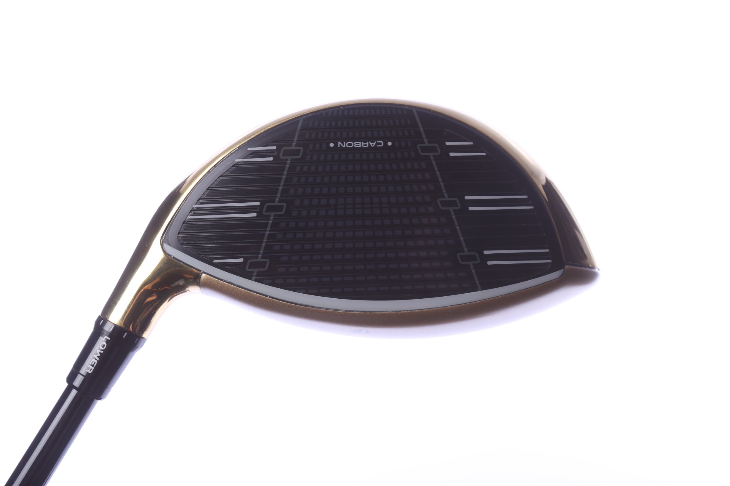 TaylorMade Qi35 Max Designer Gold Driver - 9 Degrees - Tour Extra Stiff Flex LA Golf Gold Series Mid - Right-Handed