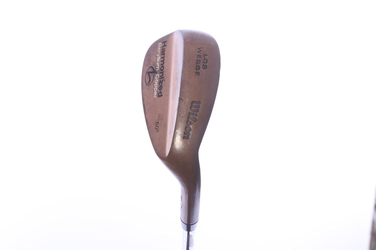 Used Wilson Harmonized Beryllium Copper Lob Wedge - Right-Handed - 60 Degrees - Wedge Flex-Next Round