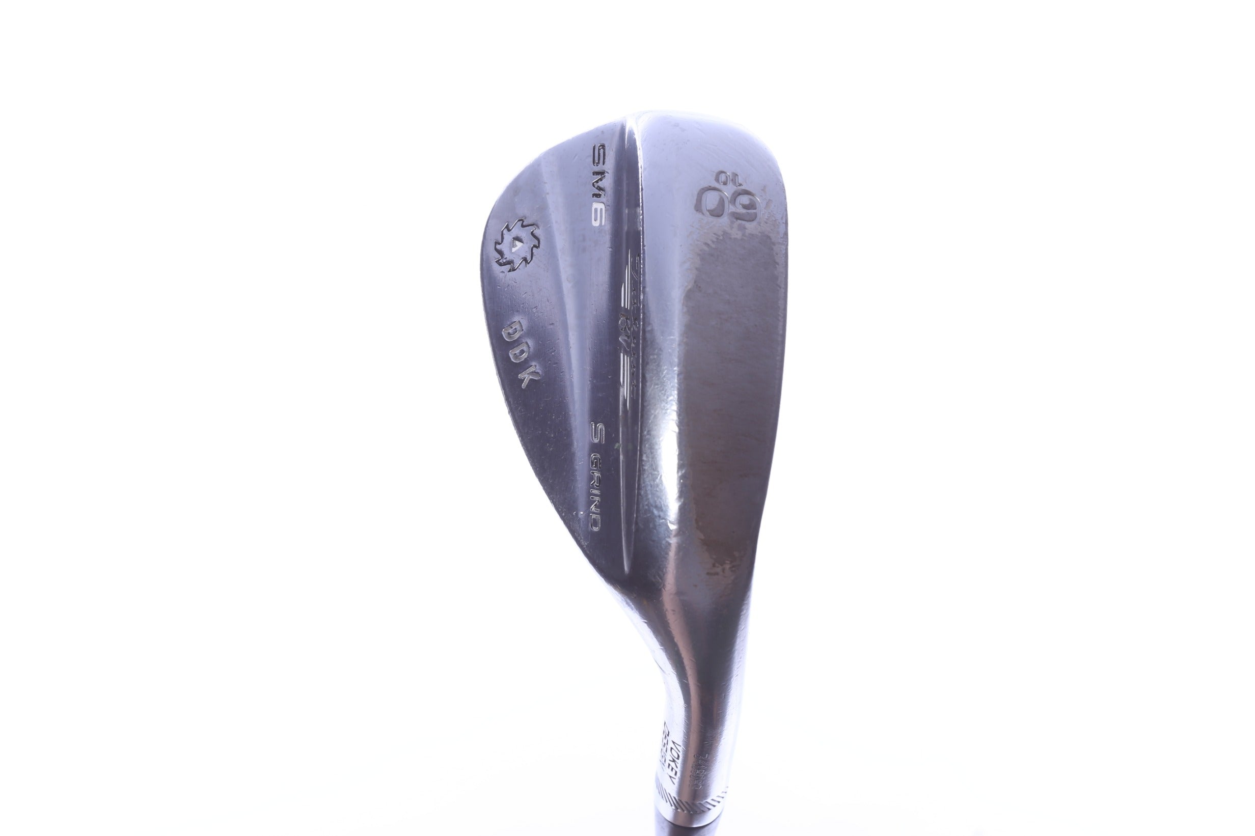 Used Titleist Vokey SM6 Tour Chrome Lob Wedge - Right-Handed - 60 Degrees - Wedge Flex-Next Round