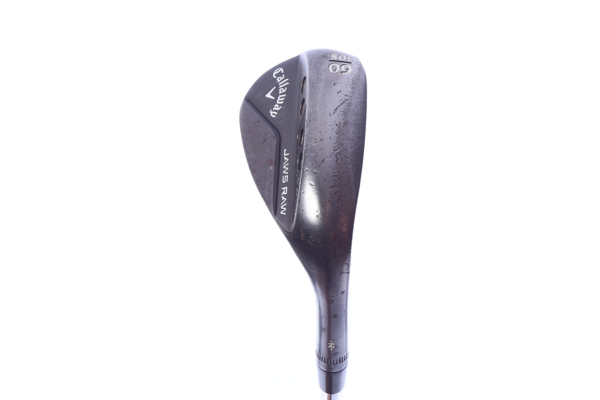 Used Callaway JAWS Raw Black Plasma Lob Wedge - Right-Handed - 60 Degrees - Wedge Flex-Next Round