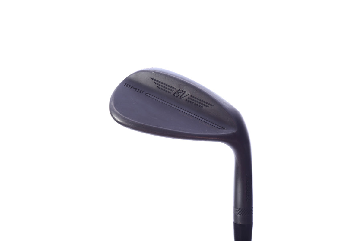 Used Titleist Vokey SM9 Jet Black Sand Wedge - Right-Handed - 56 Degrees - Stiff Flex