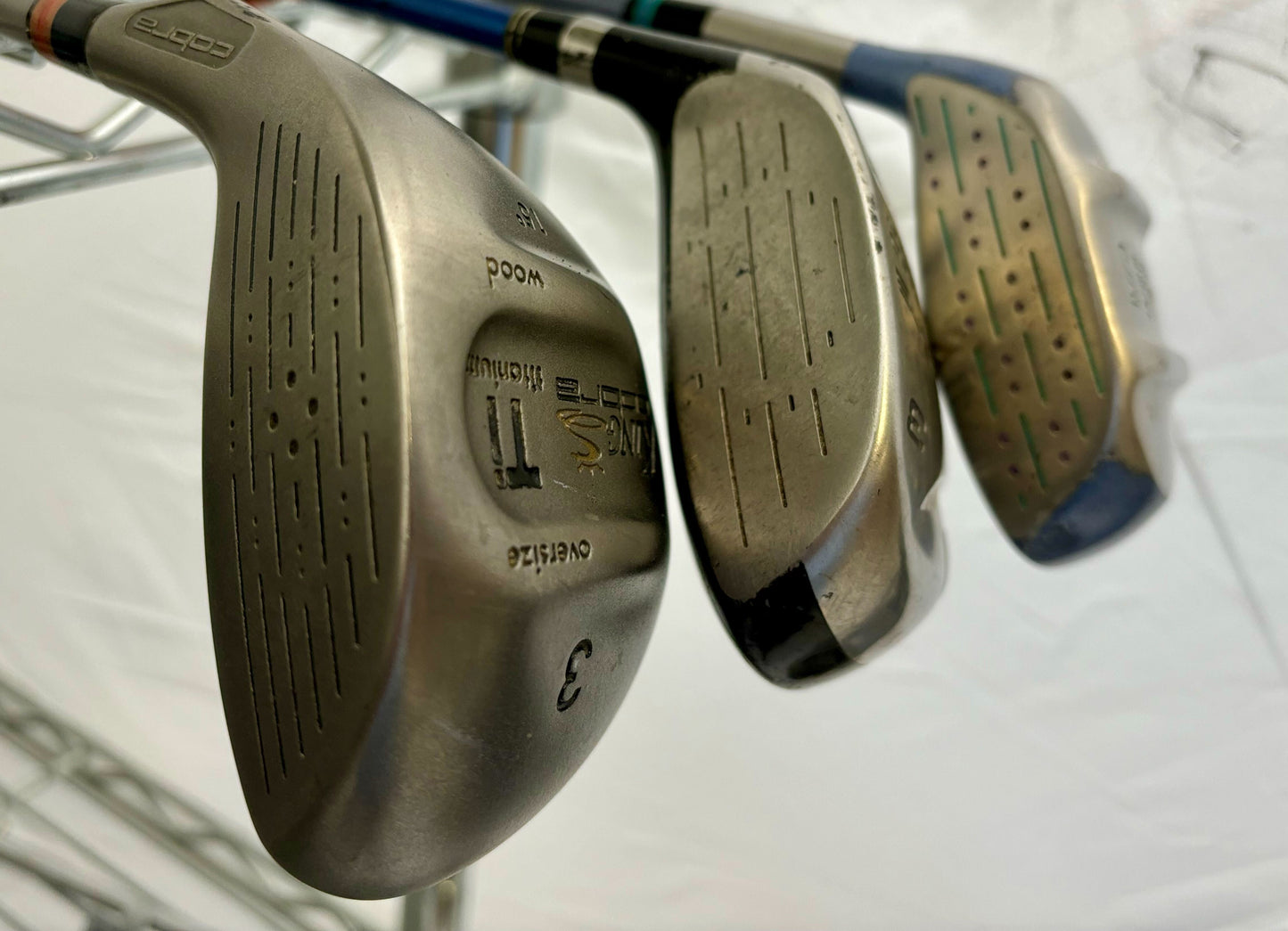 Wholesale Lot of 40 Golf Clubs - Mizuno and Cobra Woods-Next Round