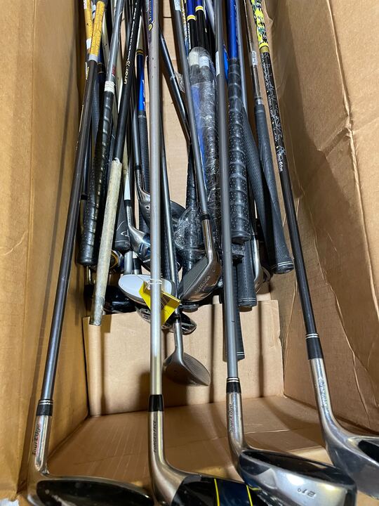 Wholesale Lot of 35 Tour Edge, Bazooka Models, Hot Launch Iron Woods