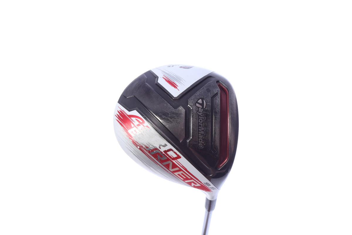 Used TaylorMade AeroBurner TP Driver - 9.5 Degrees - Stiff Flex Matrix Ozik White Tie X4 - Right-Handed
