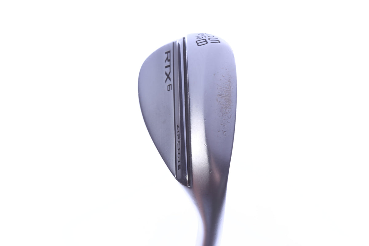 Used Cleveland RTX 6 ZipCore Tour Satin Lob Wedge - Right-Handed - 58 Degrees - Wedge Flex