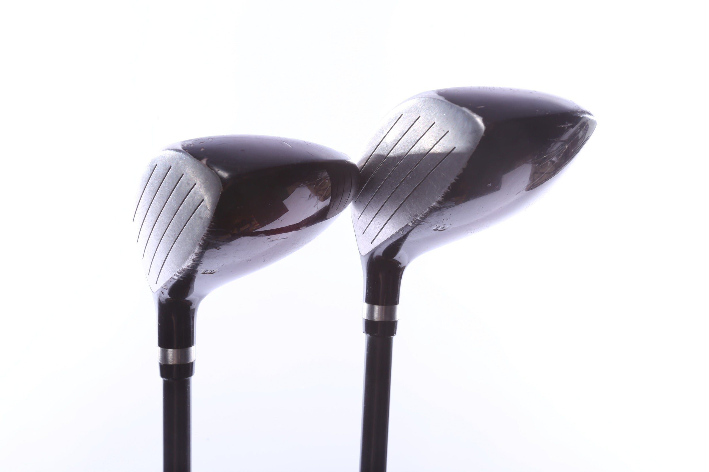 Used Wilson DEEP RED Wood Set - Right-Handed - 3W, 5W - Regular Flex-Next Round