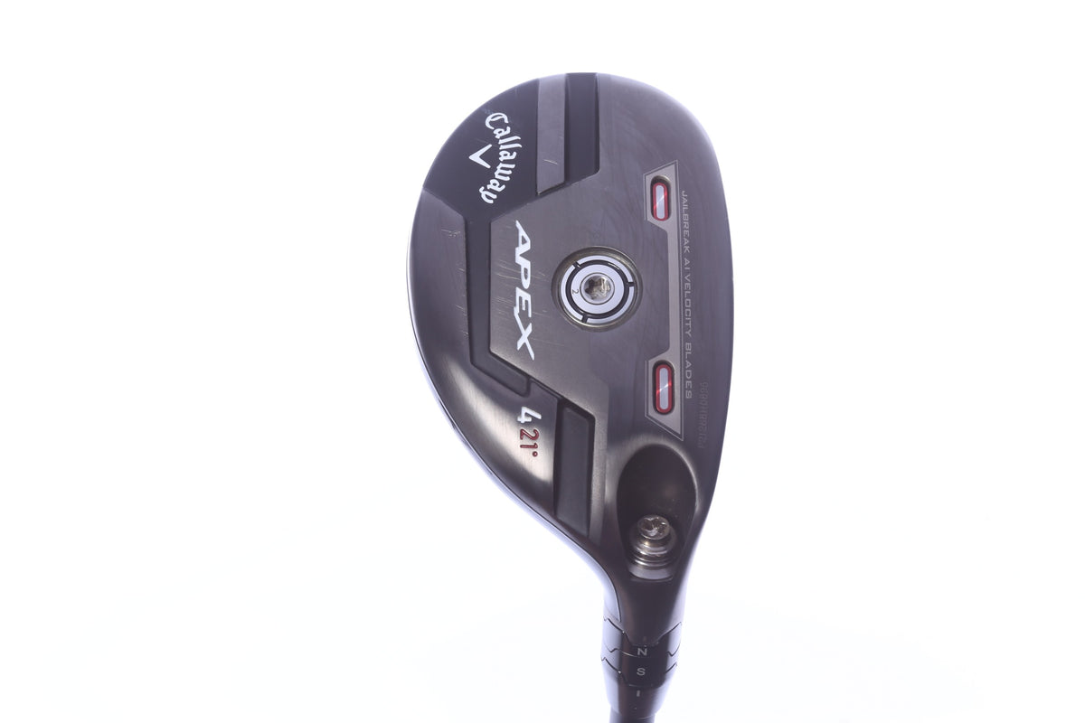 Used Callaway Apex 21 4H Hybrid - Right-Handed - 21 Degrees - Extra Stiff Flex