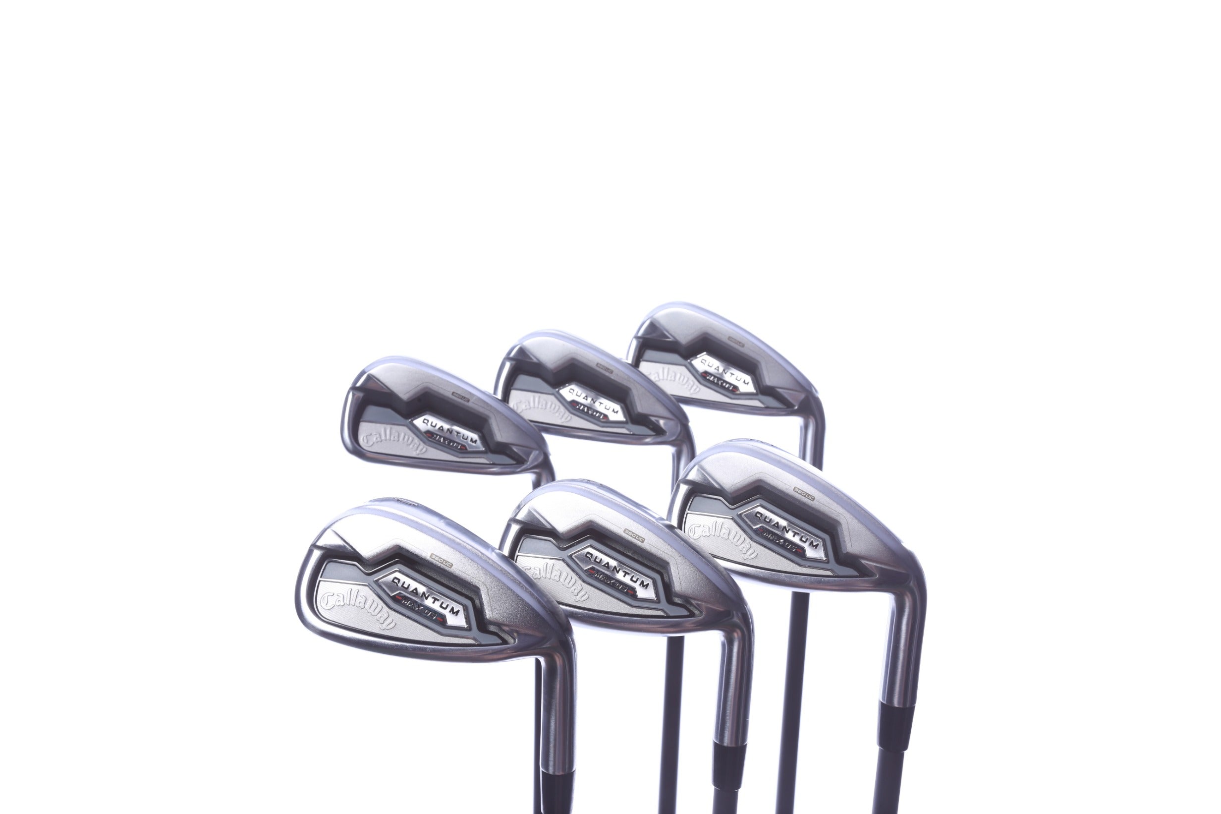 Used Callaway Quantum Max OS Iron Set - Right-Handed - 5-PW - Seniors Flex