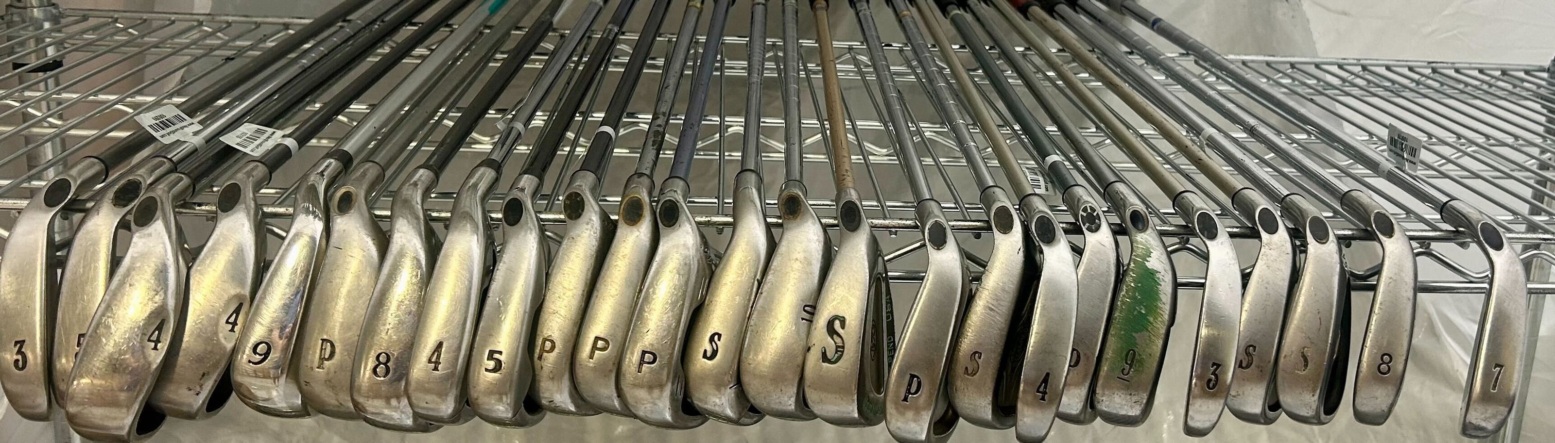 Wholesale Lot of 50 Golf Clubs - Right and Left handed - Assorted Callaway Irons-Next Round