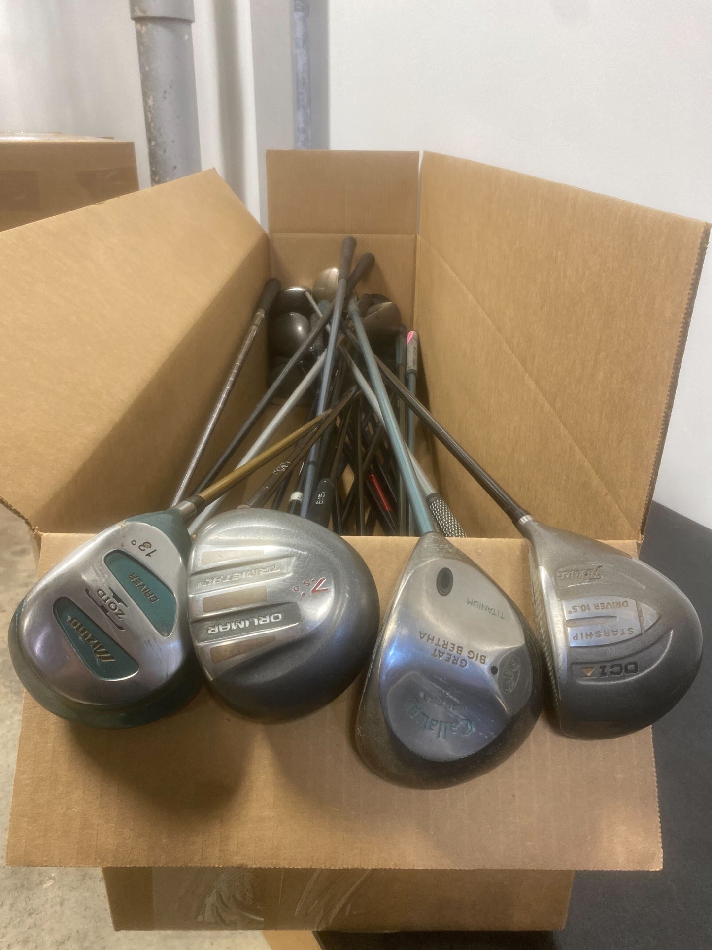 Wholesale Lot of 30 Assorted Drivers. Callaway, Titleist, etc.-Next Round