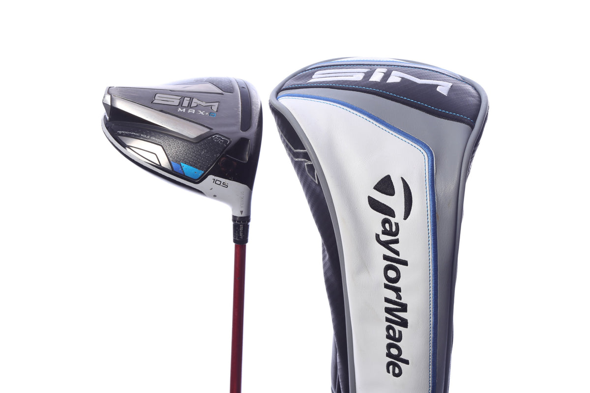 Used TaylorMade SIM MAX-D Driver - 10.5 Degrees - Seniors Flex Fujikura Ventus Red - Right-Handed