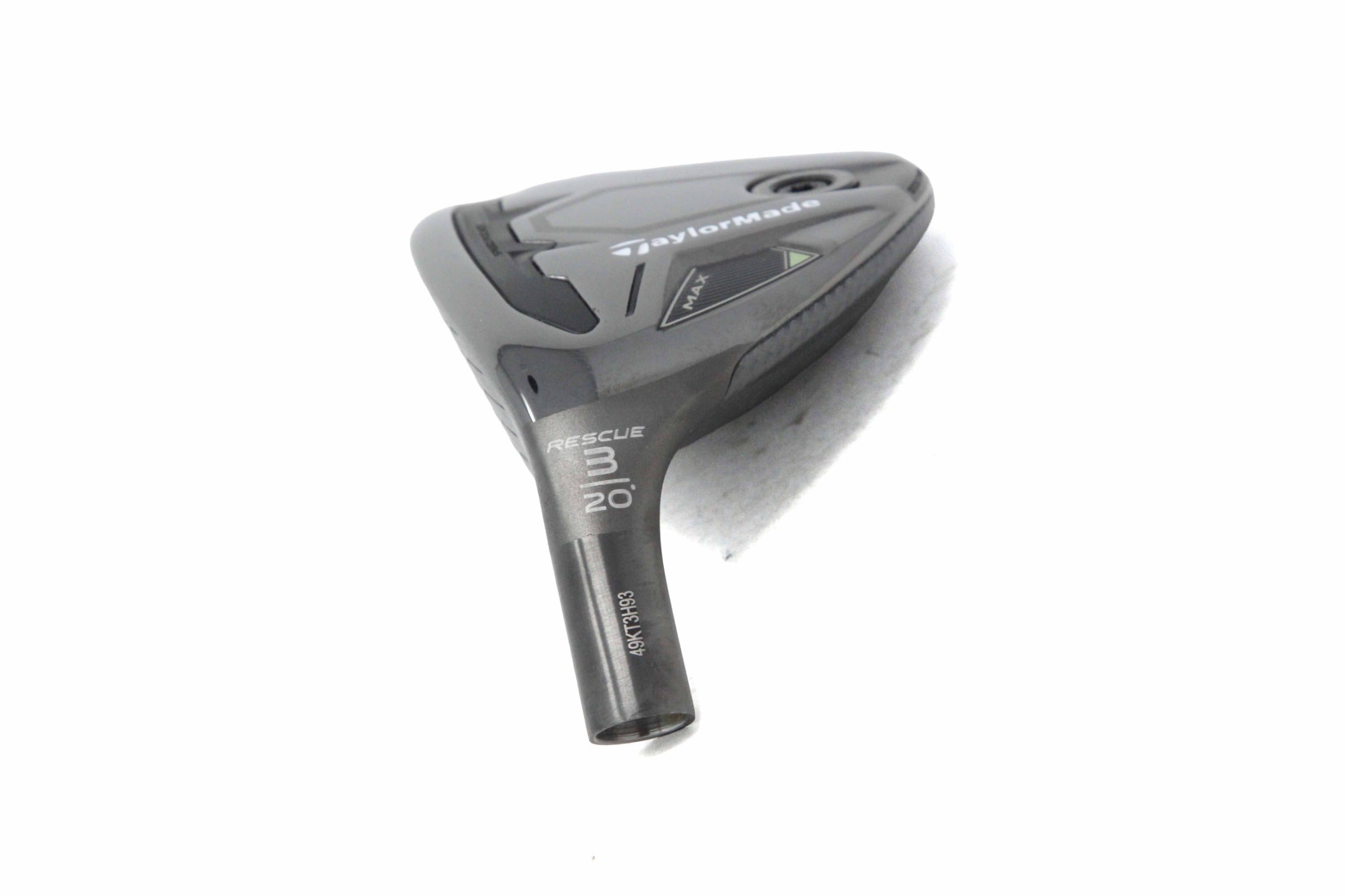 Used TaylorMade Qi35 MAX Rescue 3H - HEAD ONLY - Left-Handed - 20 Degrees