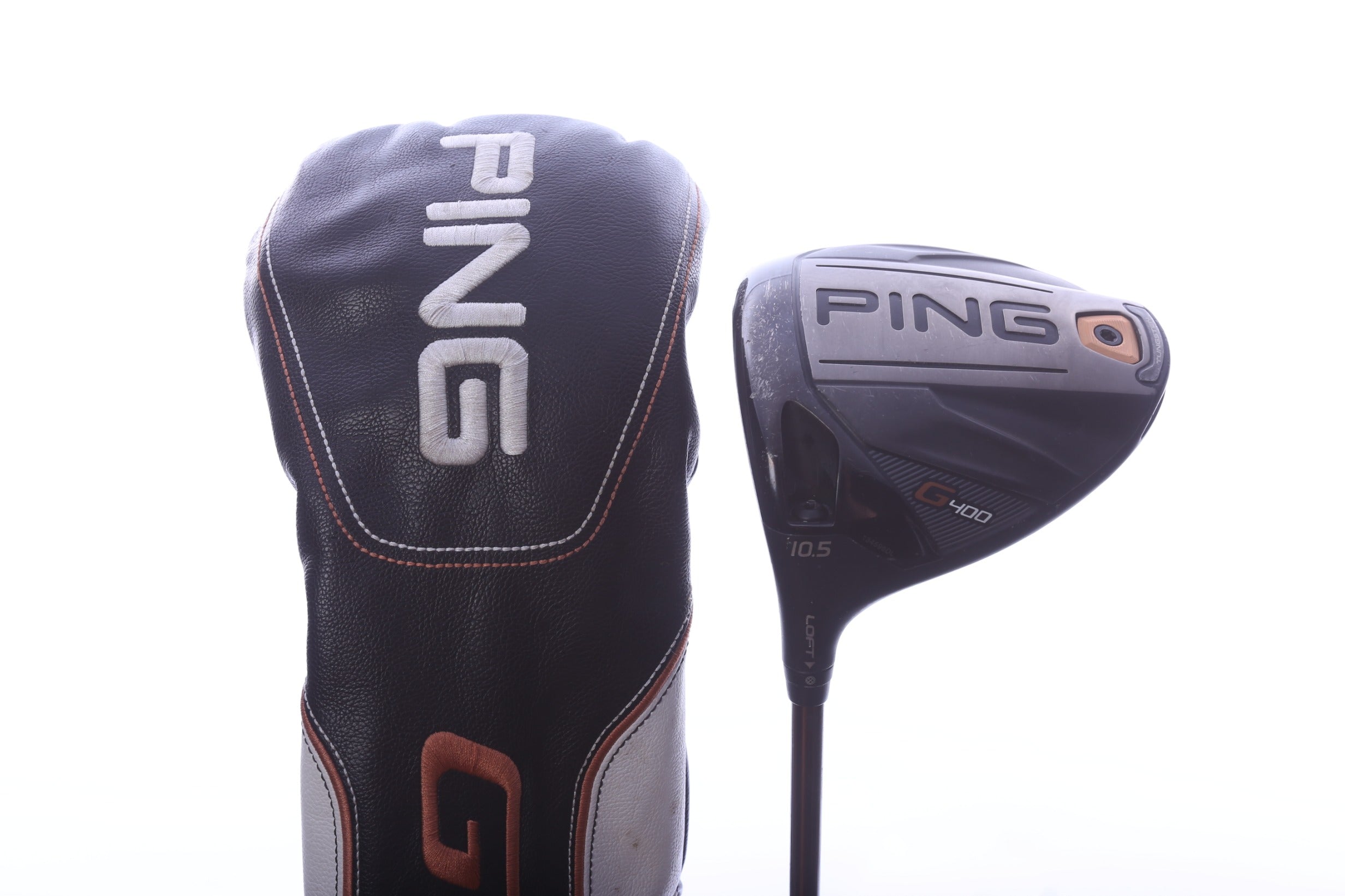 Used Ping G400 Max Driver - 10.5 Degrees - Soft Regular Flex Ping Alta Cb - Left-Handed