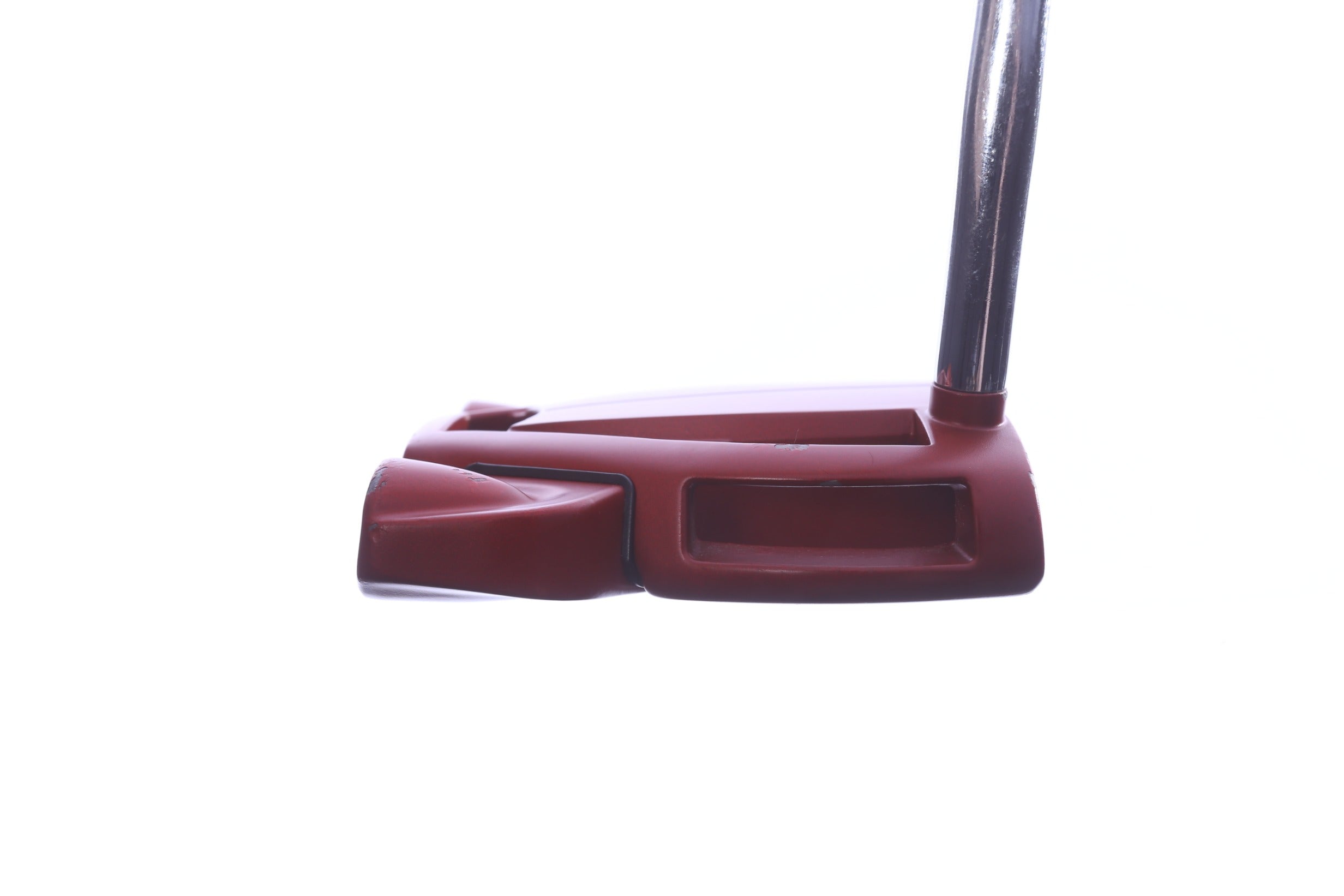 Used TaylorMade Spider Red Double Bend Putter - Left-Handed - 35 in - Mallet